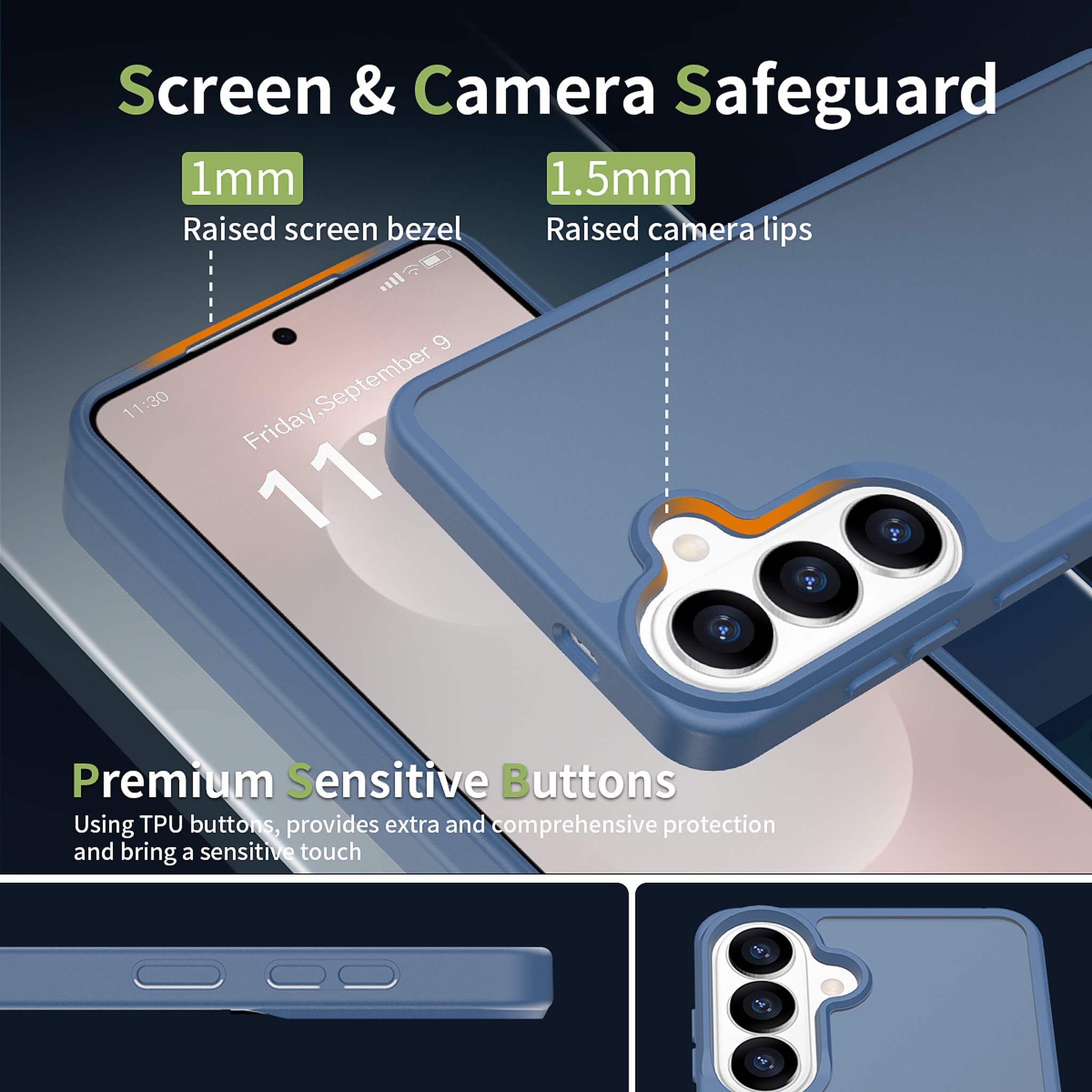SendaFit Matte Skin-Feel Two-in-One Case for Galaxy S26+ detail 19