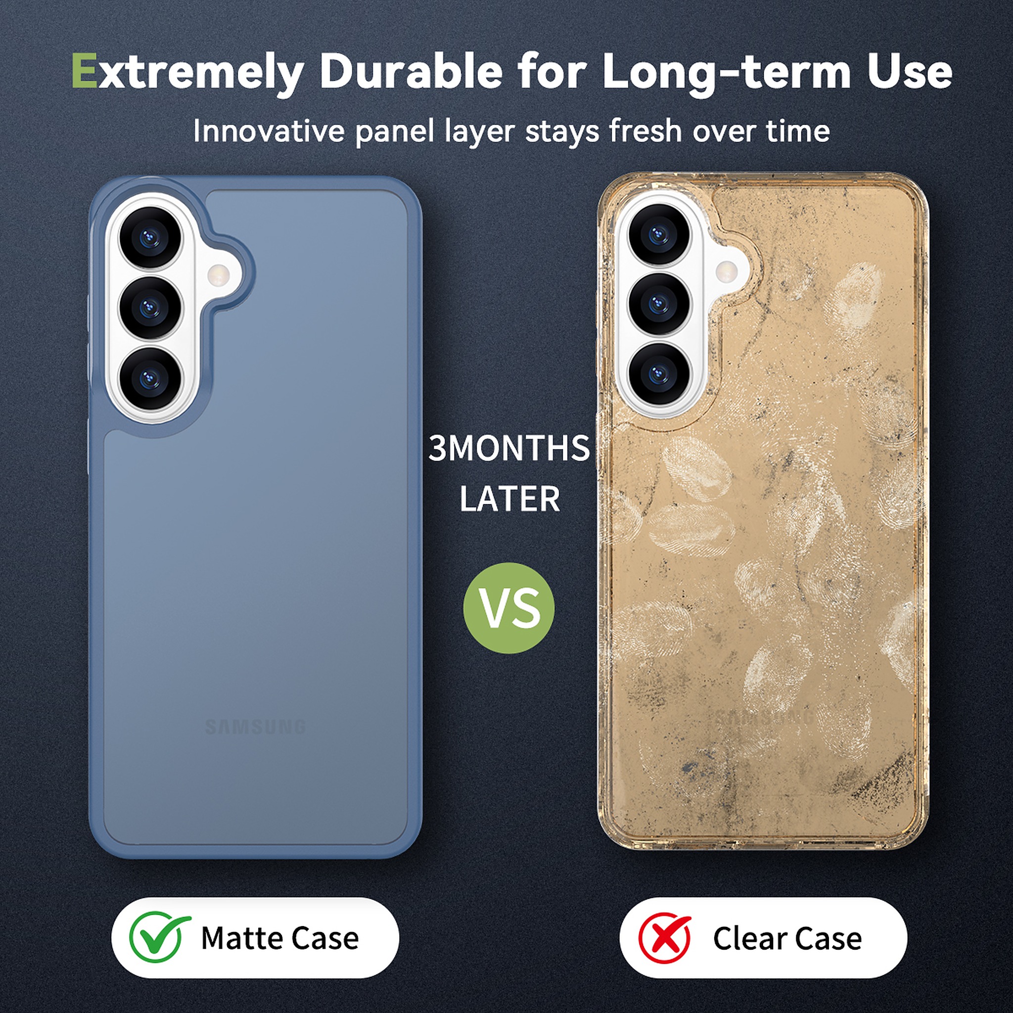 SendaFit Matte Skin-Feel Two-in-One Case for Galaxy S26+ detail 21