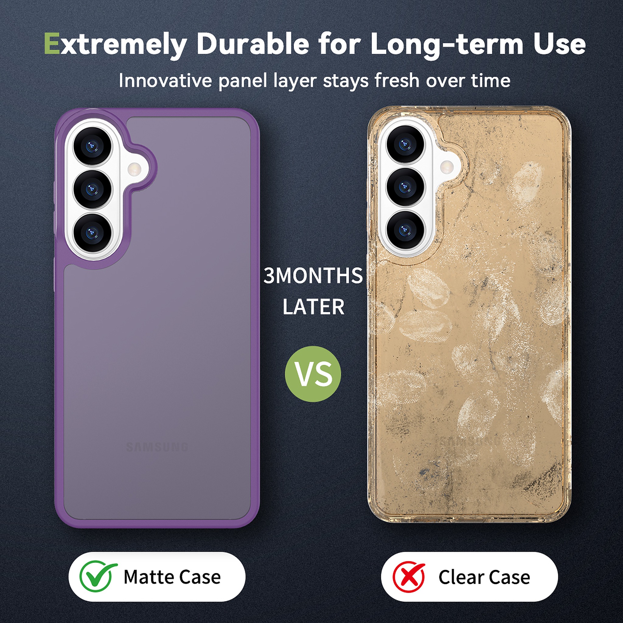 SendaFit Matte Skin-Feel Two-in-One Case for Galaxy S26+ detail 30