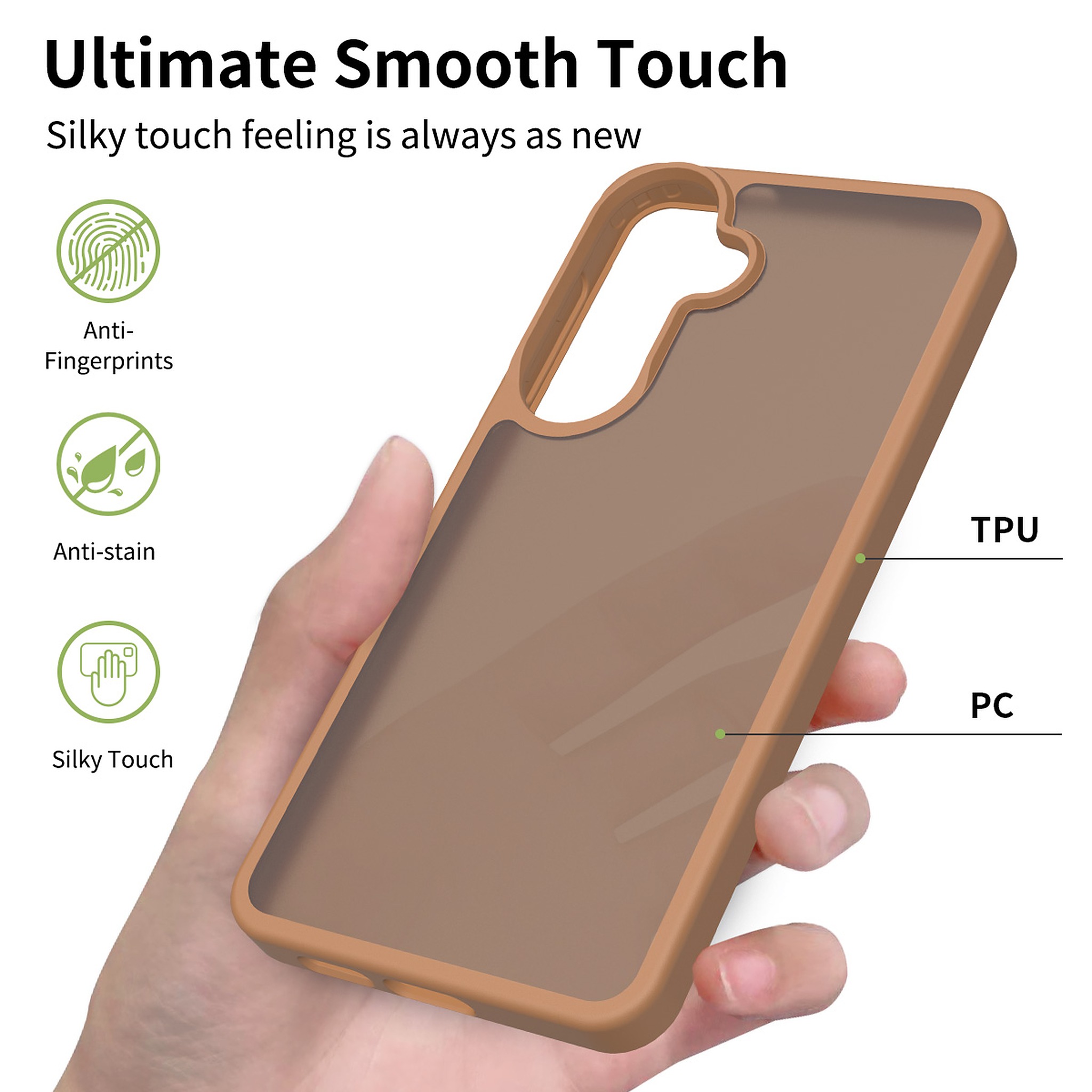 SendaFit Matte Skin-Feel Two-in-One Case for Galaxy S26+ detail 31