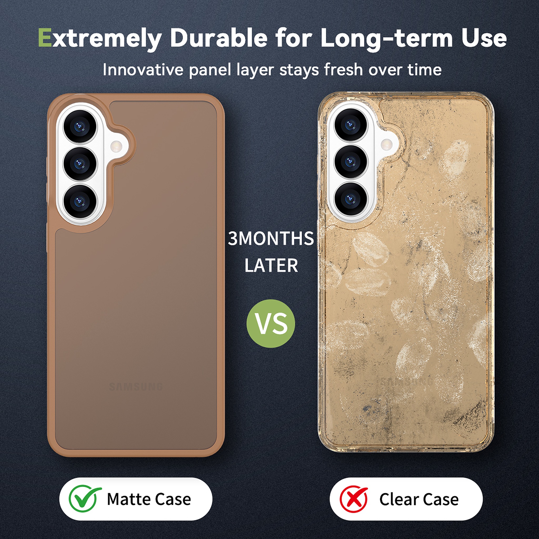 SendaFit Matte Skin-Feel Two-in-One Case for Galaxy S26+ detail 34
