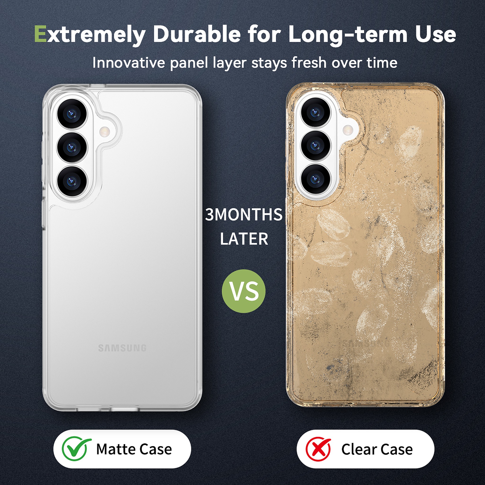 SendaFit Matte Skin-Feel Two-in-One Case for Galaxy S26+ detail 43
