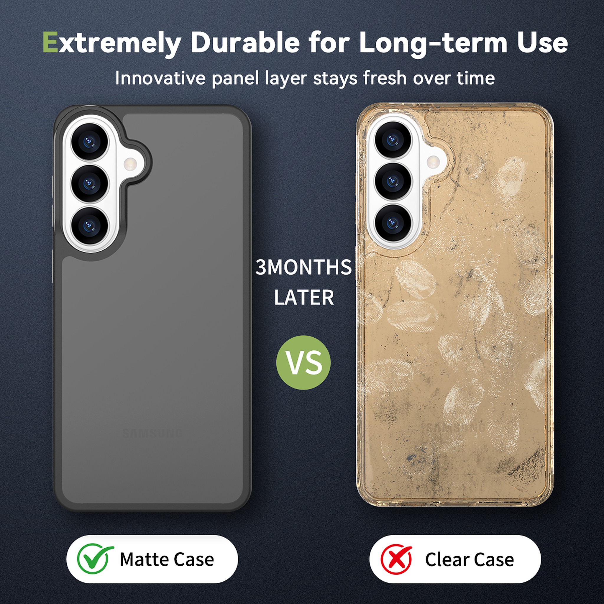 SendaFit Matte Skin-Feel Two-in-One Case for Galaxy S26+ detail 44