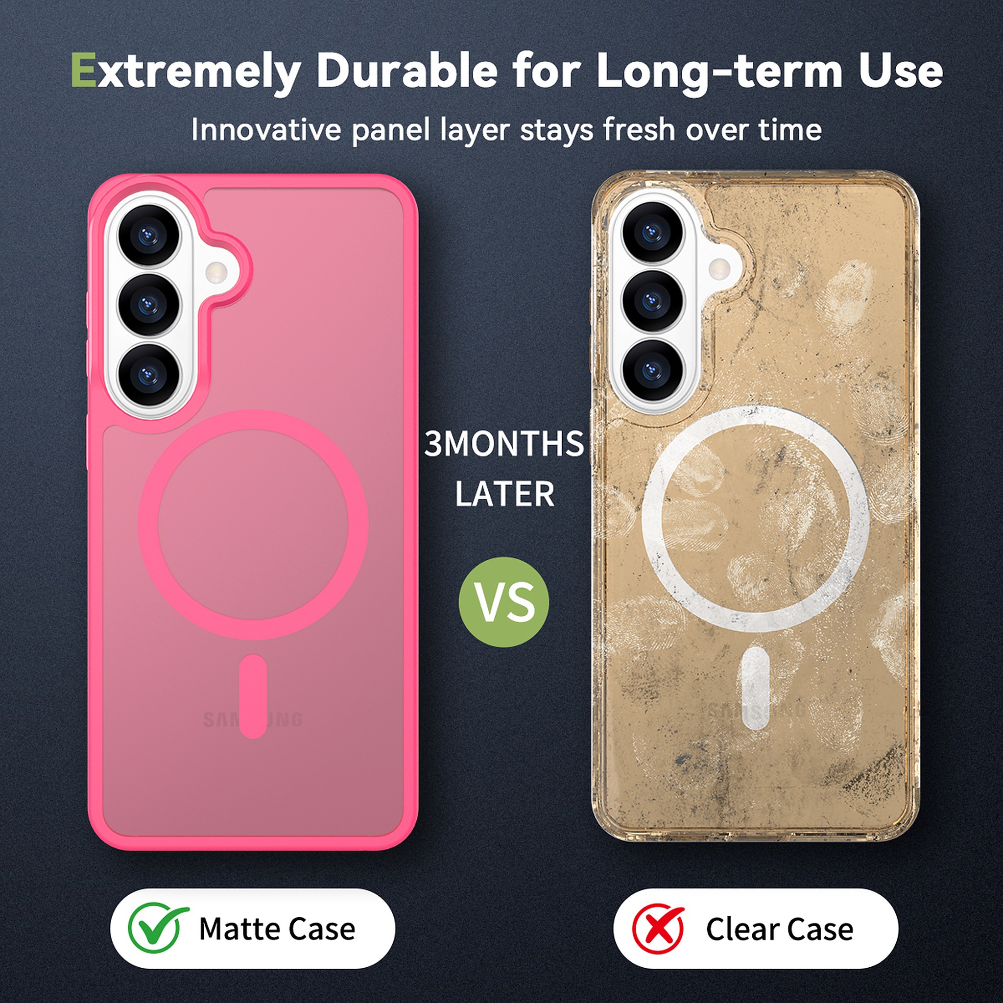 SendaFit Matte Skin-Feel Two-in-One MagSafe Case for Galaxy S26+ detail 10