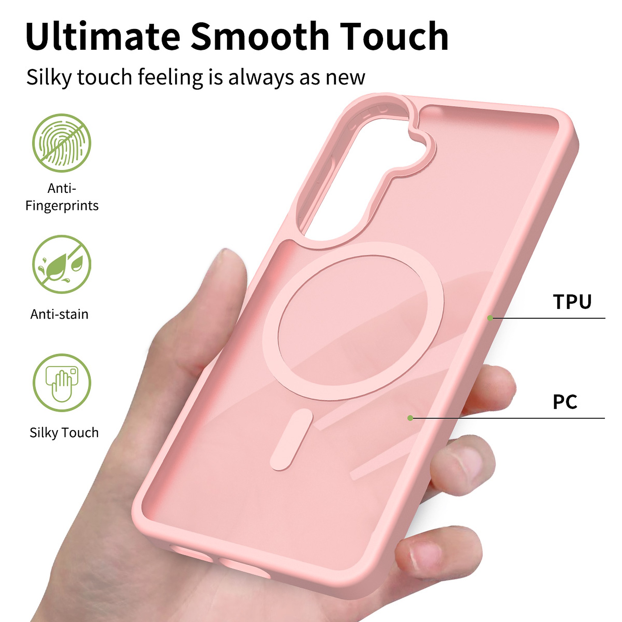 SendaFit Matte Skin-Feel Two-in-One MagSafe Case for Galaxy S26+ detail 11