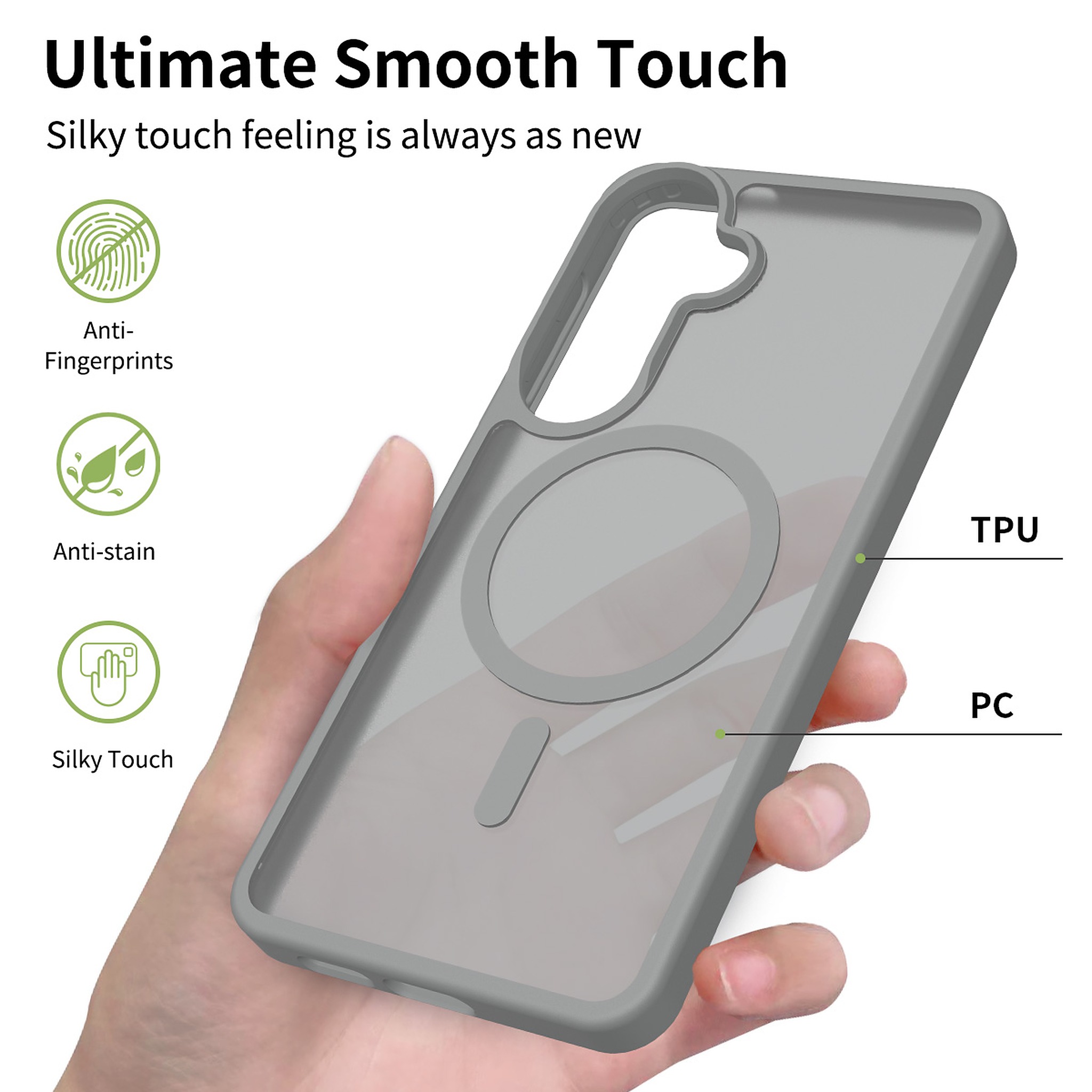 SendaFit Matte Skin-Feel Two-in-One MagSafe Case for Galaxy S26+ detail 17