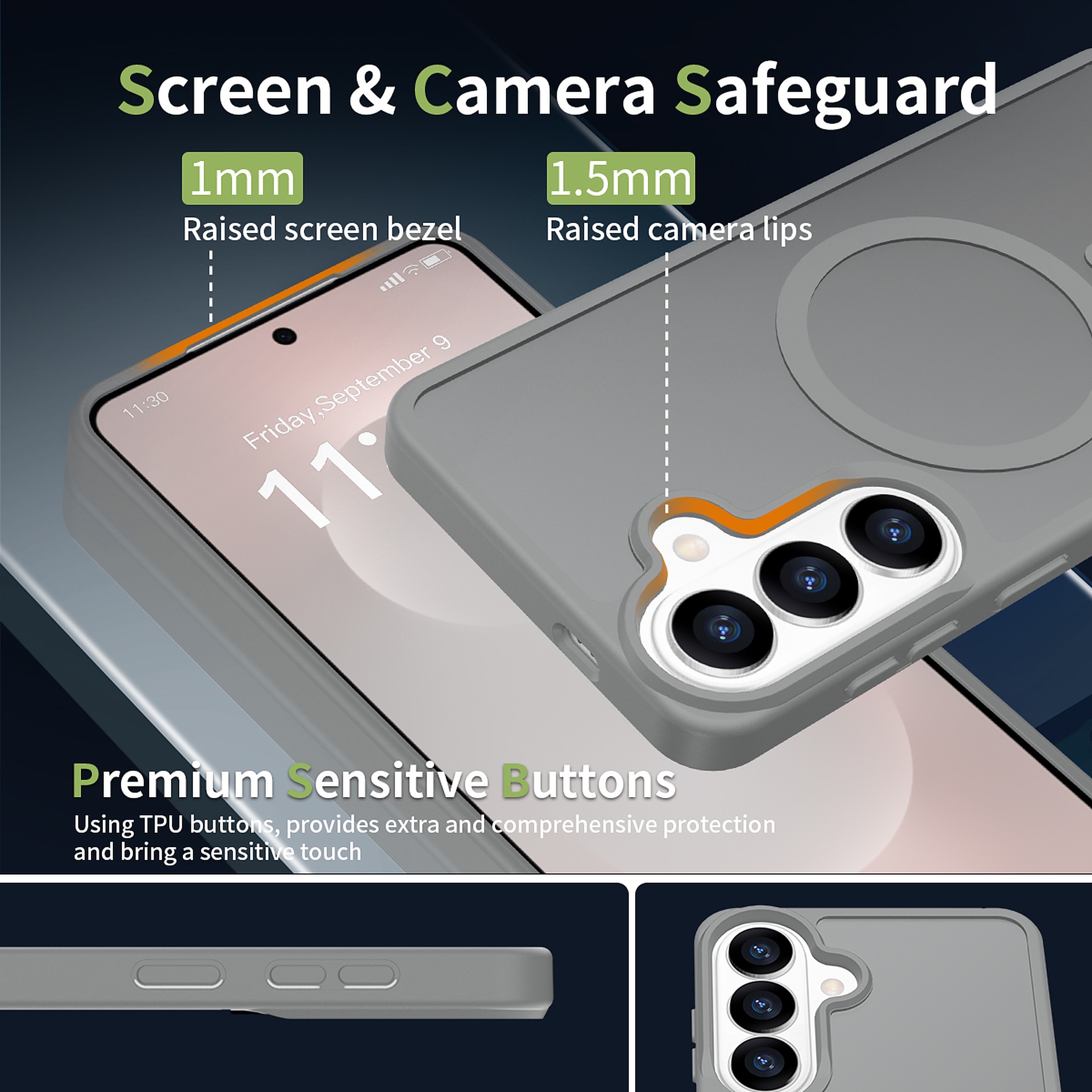 SendaFit Matte Skin-Feel Two-in-One MagSafe Case for Galaxy S26+ detail 18