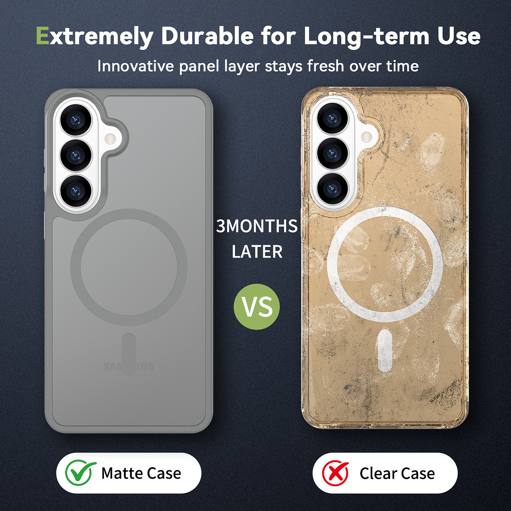 SendaFit Matte Skin-Feel Two-in-One MagSafe Case for Galaxy S26+ detail 21