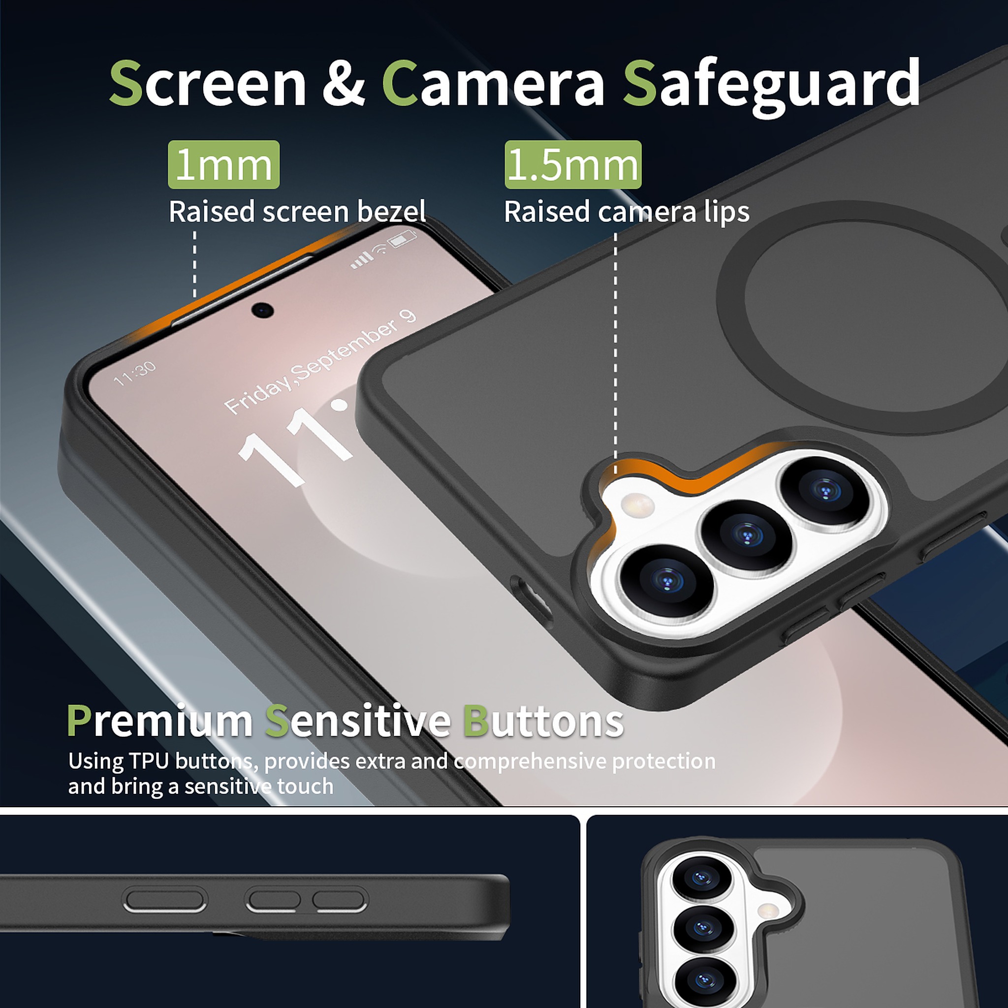 SendaFit Matte Skin-Feel Two-in-One MagSafe Case for Galaxy S26+ detail 23