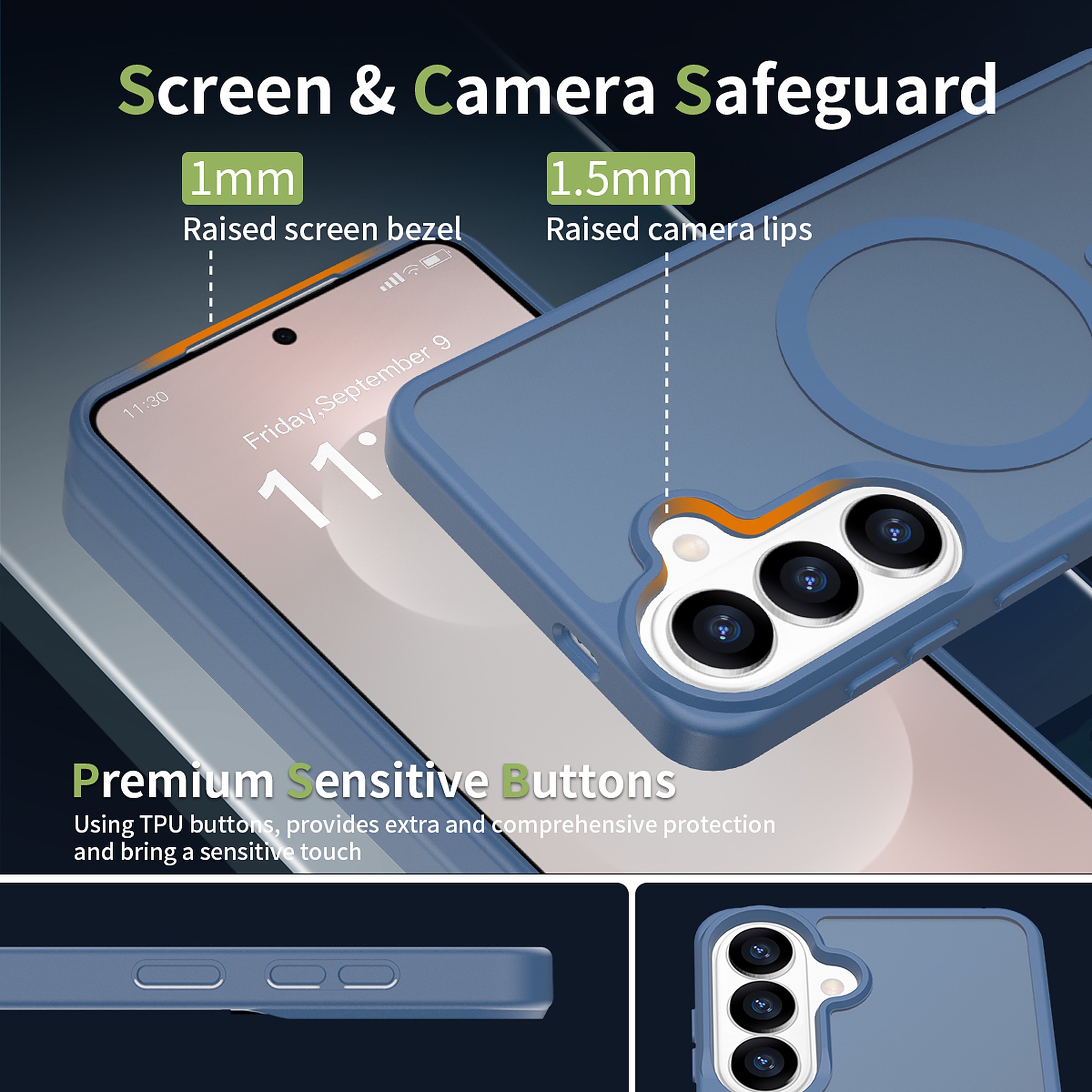 SendaFit Matte Skin-Feel Two-in-One MagSafe Case for Galaxy S26+ detail 24