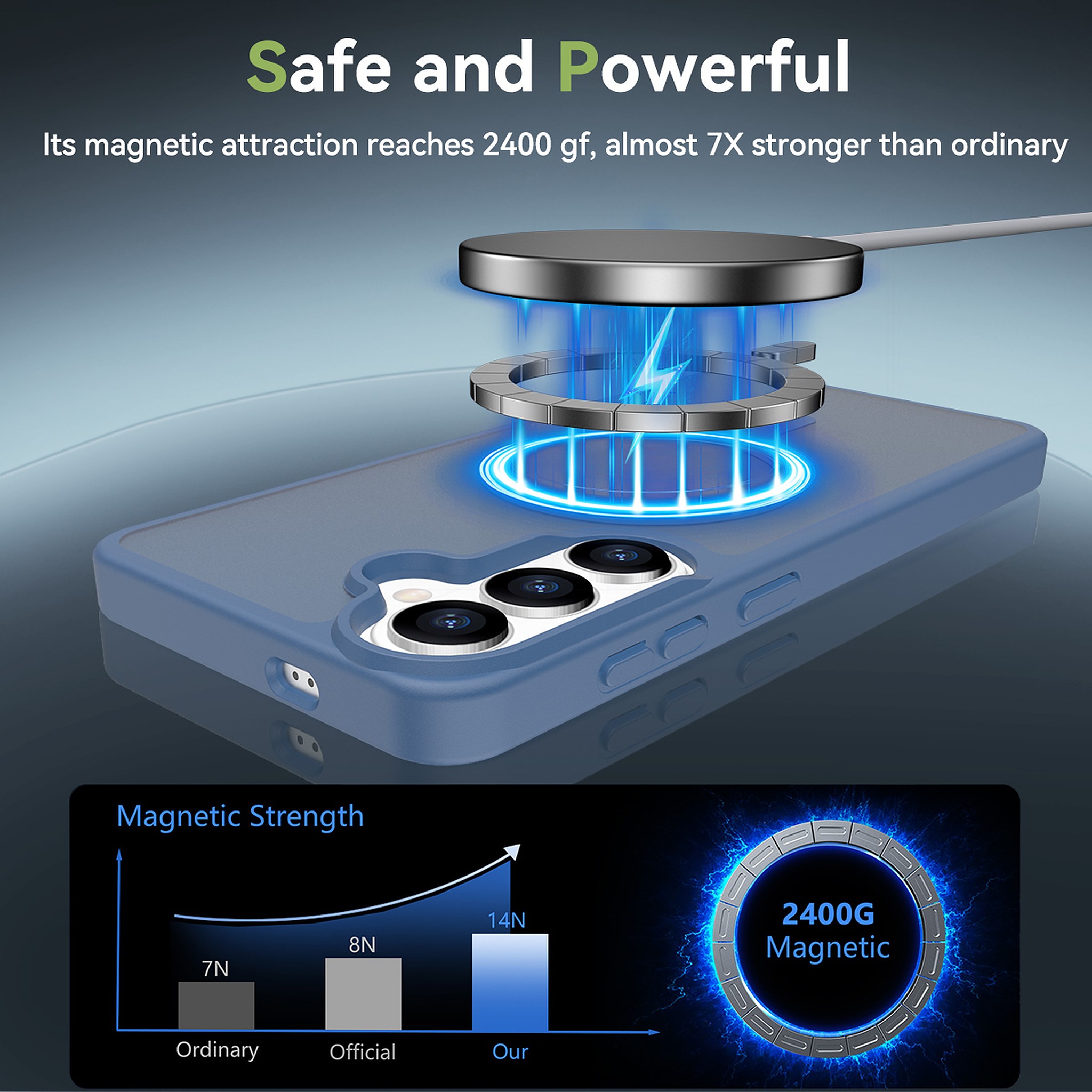 SendaFit Matte Skin-Feel Two-in-One MagSafe Case for Galaxy S26+ detail 26