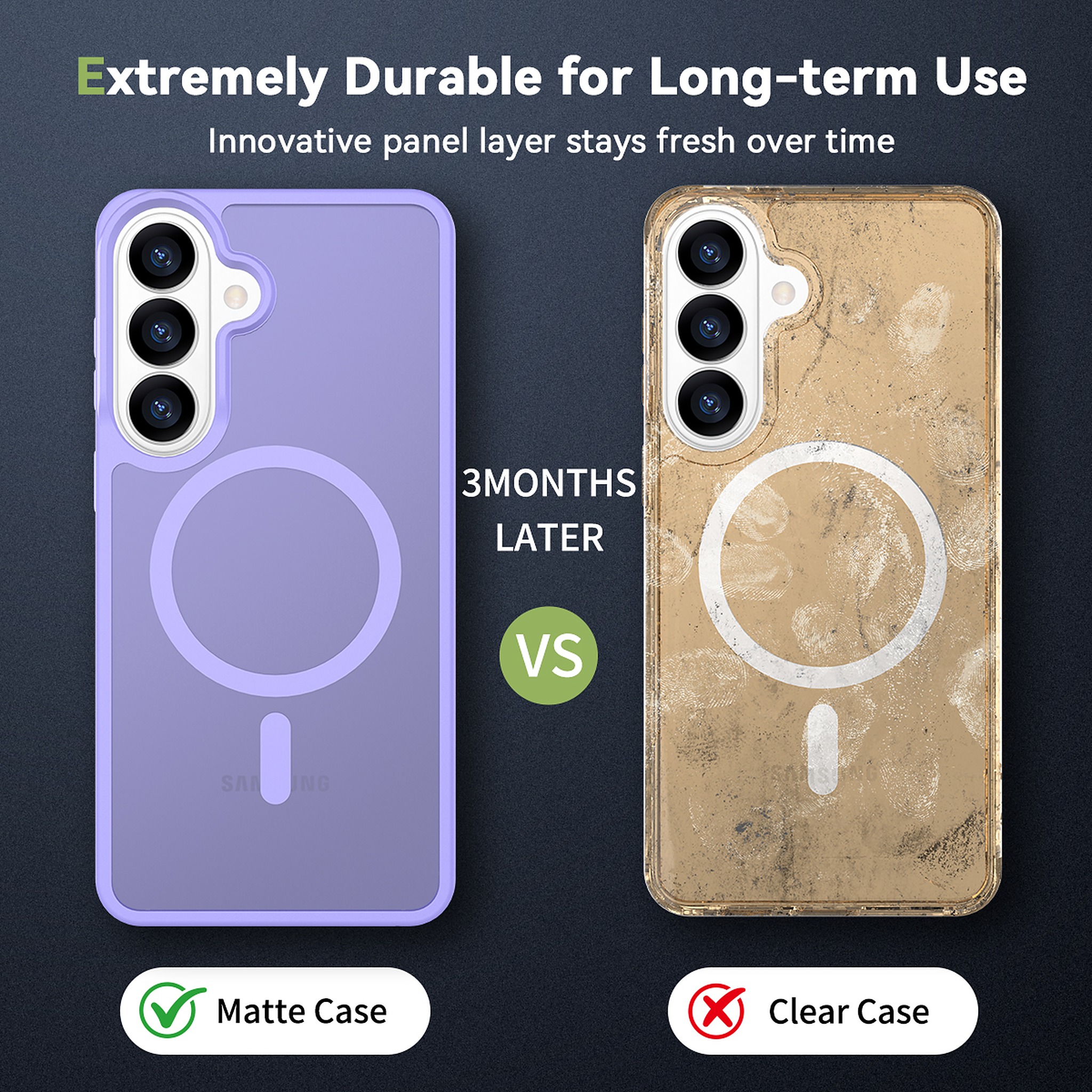 SendaFit Matte Skin-Feel Two-in-One MagSafe Case for Galaxy S26+ detail 32