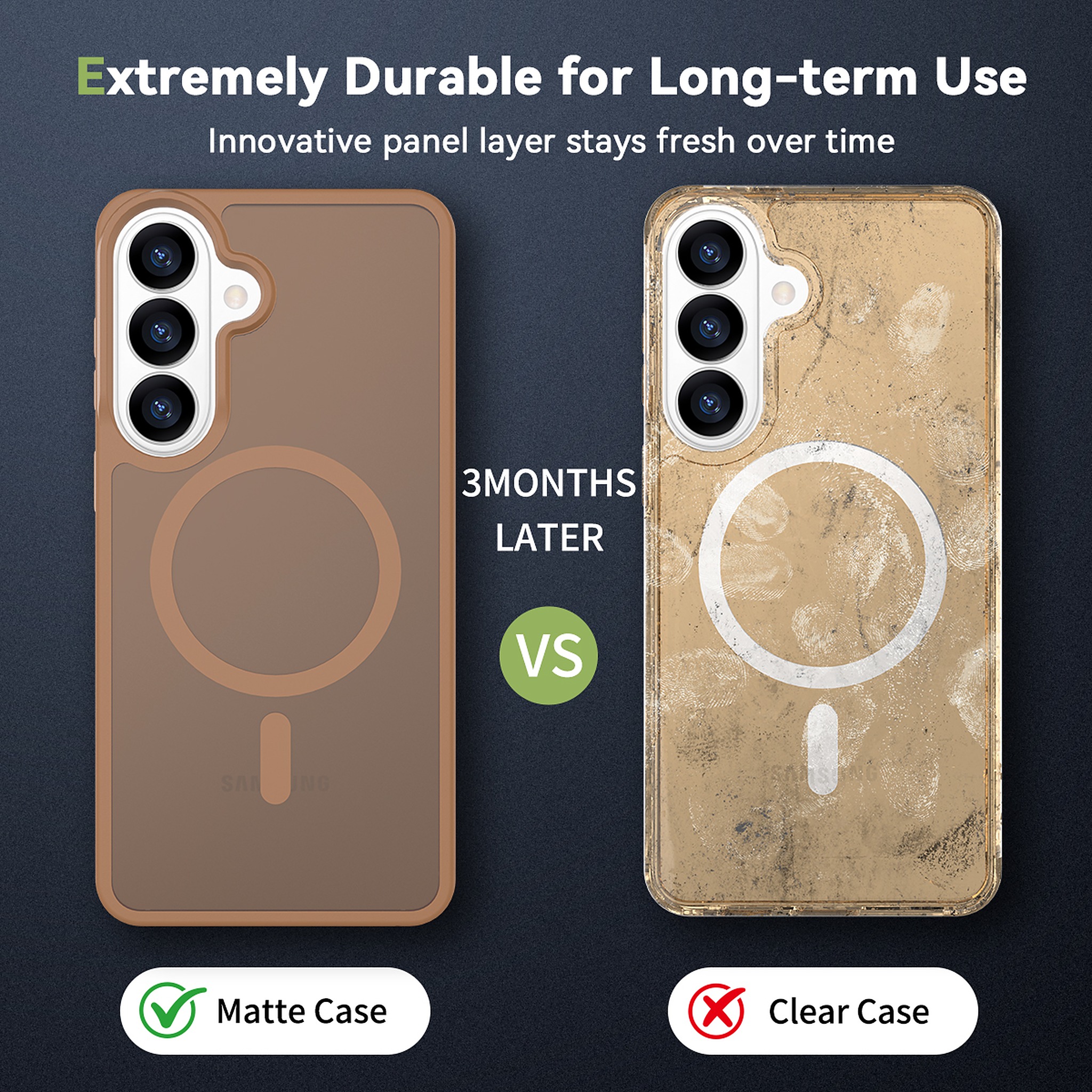 SendaFit Matte Skin-Feel Two-in-One MagSafe Case for Galaxy S26+ detail 43