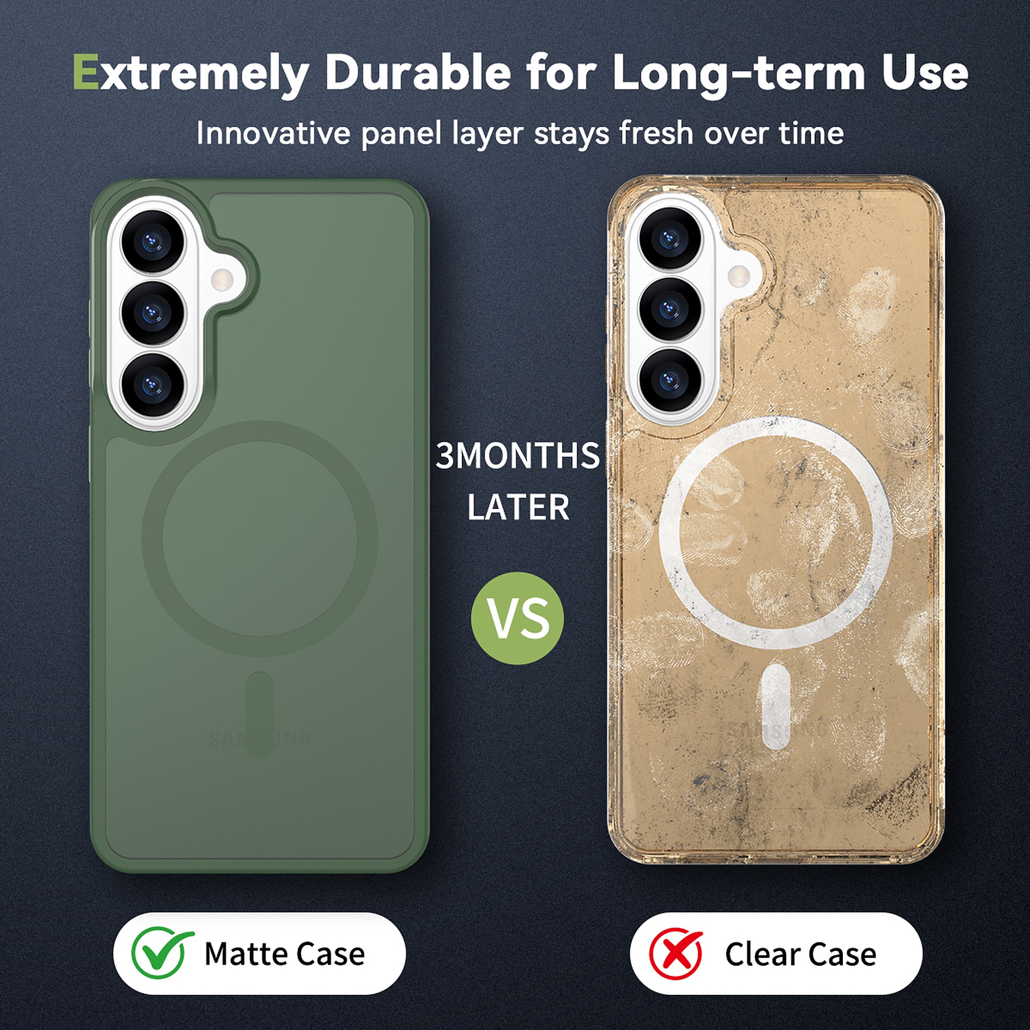 SendaFit Matte Skin-Feel Two-in-One MagSafe Case for Galaxy S26+ detail 49