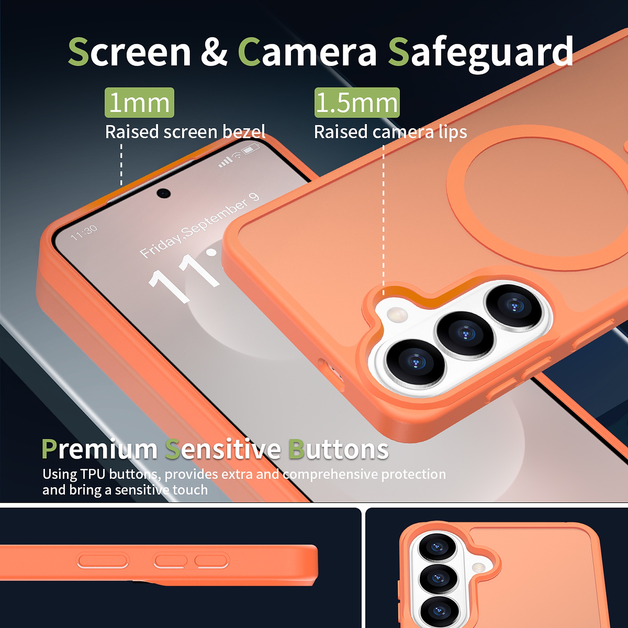 SendaFit Matte Skin-Feel Two-in-One MagSafe Case for Galaxy S26+ detail 51