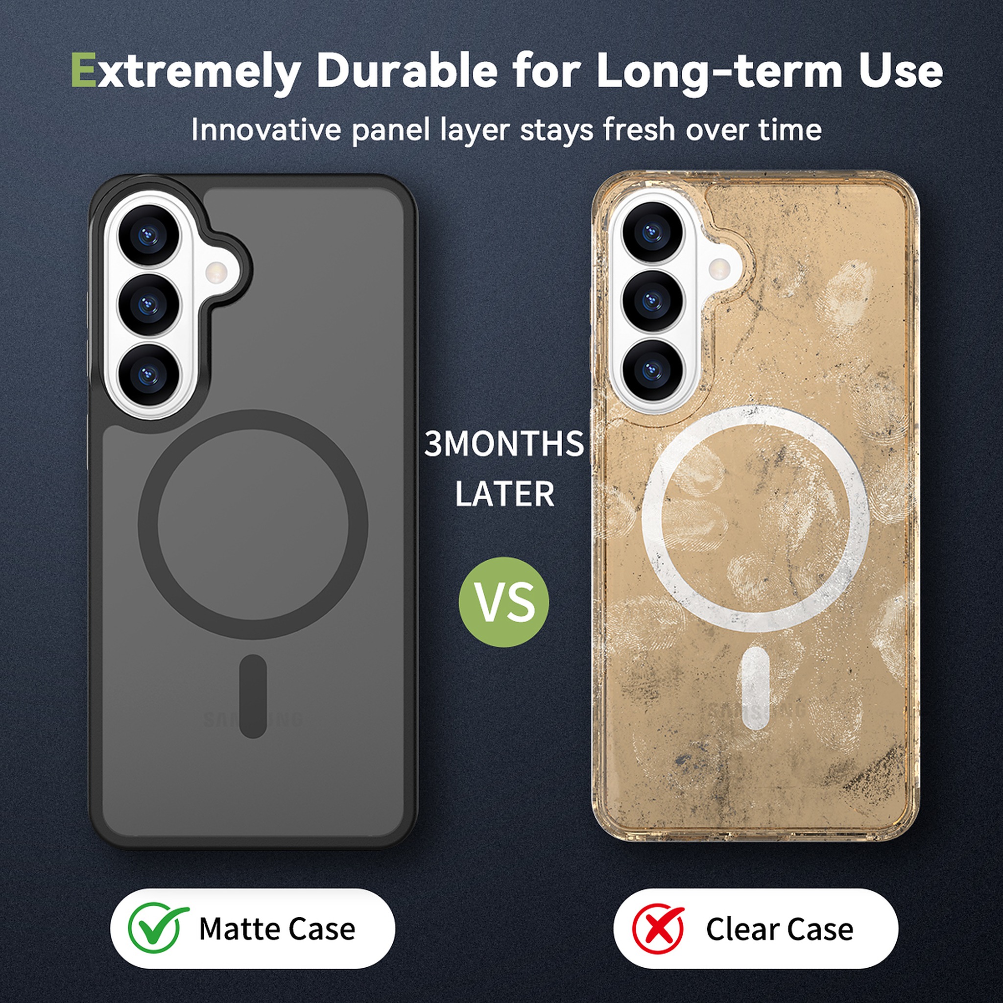 SendaFit Matte Skin-Feel Two-in-One MagSafe Case for Galaxy S26+ detail 55