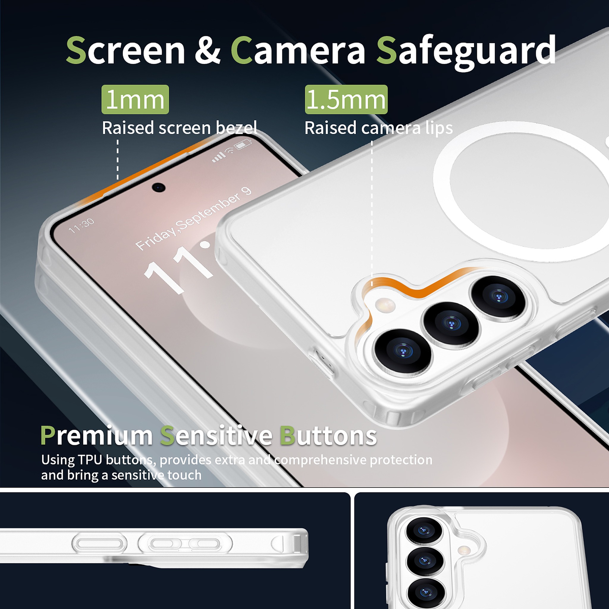 SendaFit Matte Skin-Feel Two-in-One MagSafe Case for Galaxy S26+ detail 57