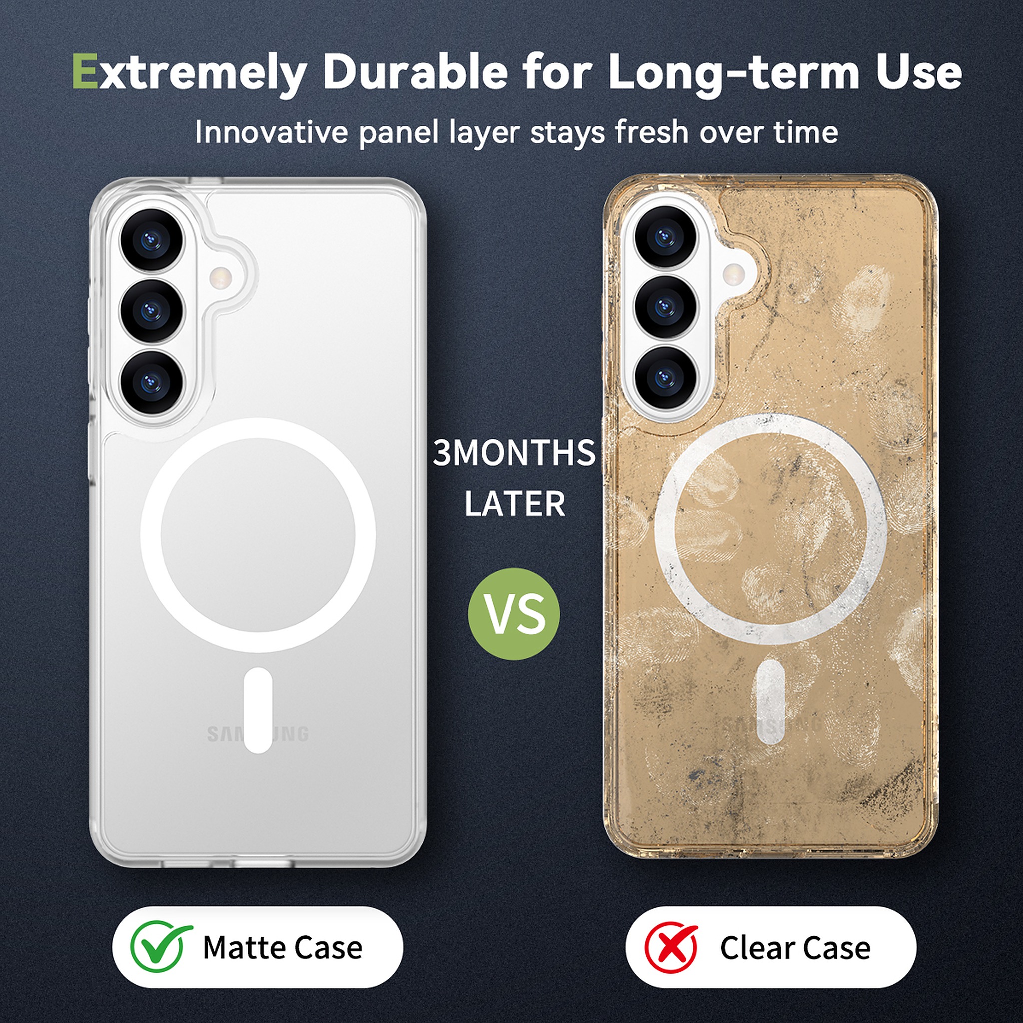 SendaFit Matte Skin-Feel Two-in-One MagSafe Case for Galaxy S26+ detail 60