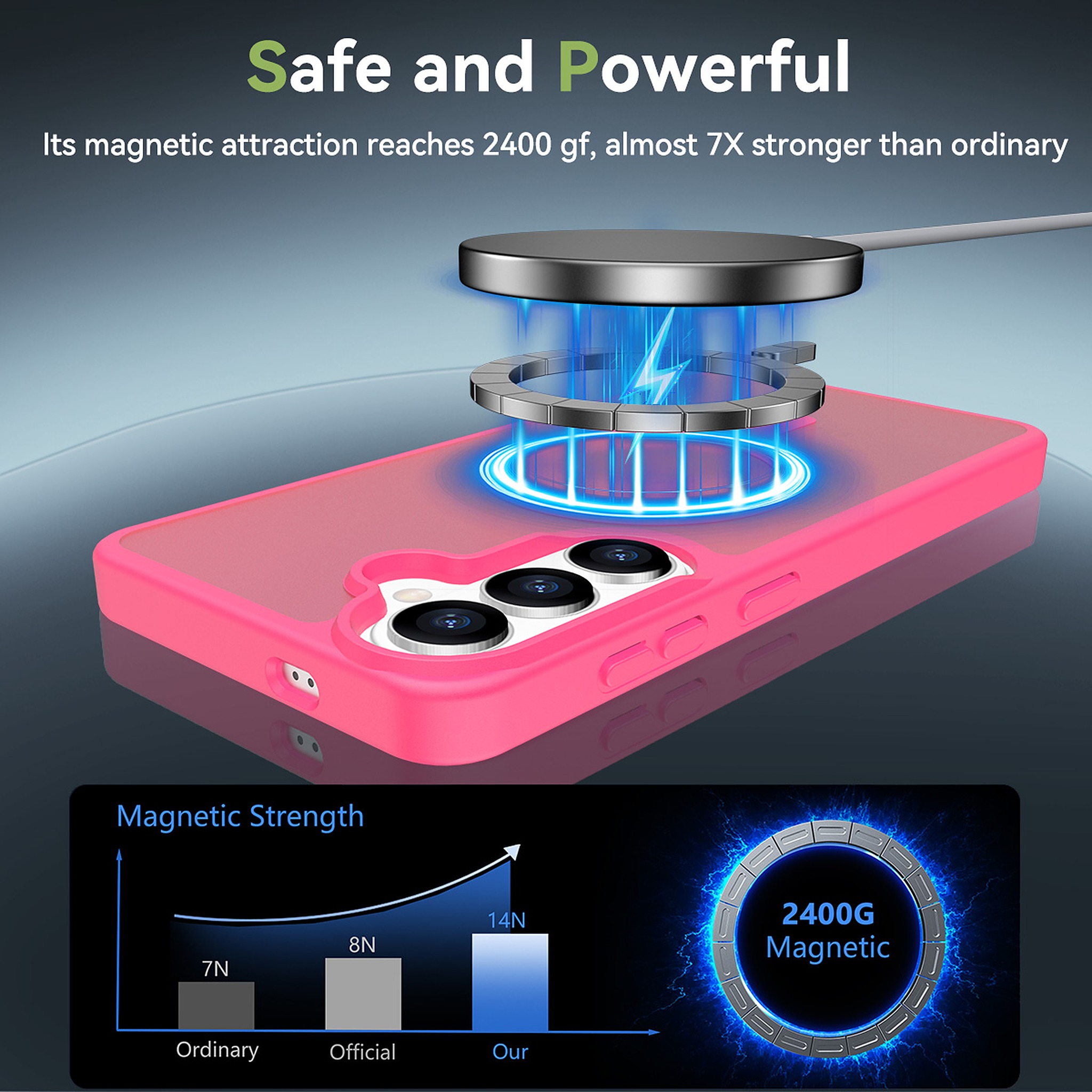 SendaFit Matte Skin-Feel Two-in-One MagSafe Case for Galaxy S26+ detail 9