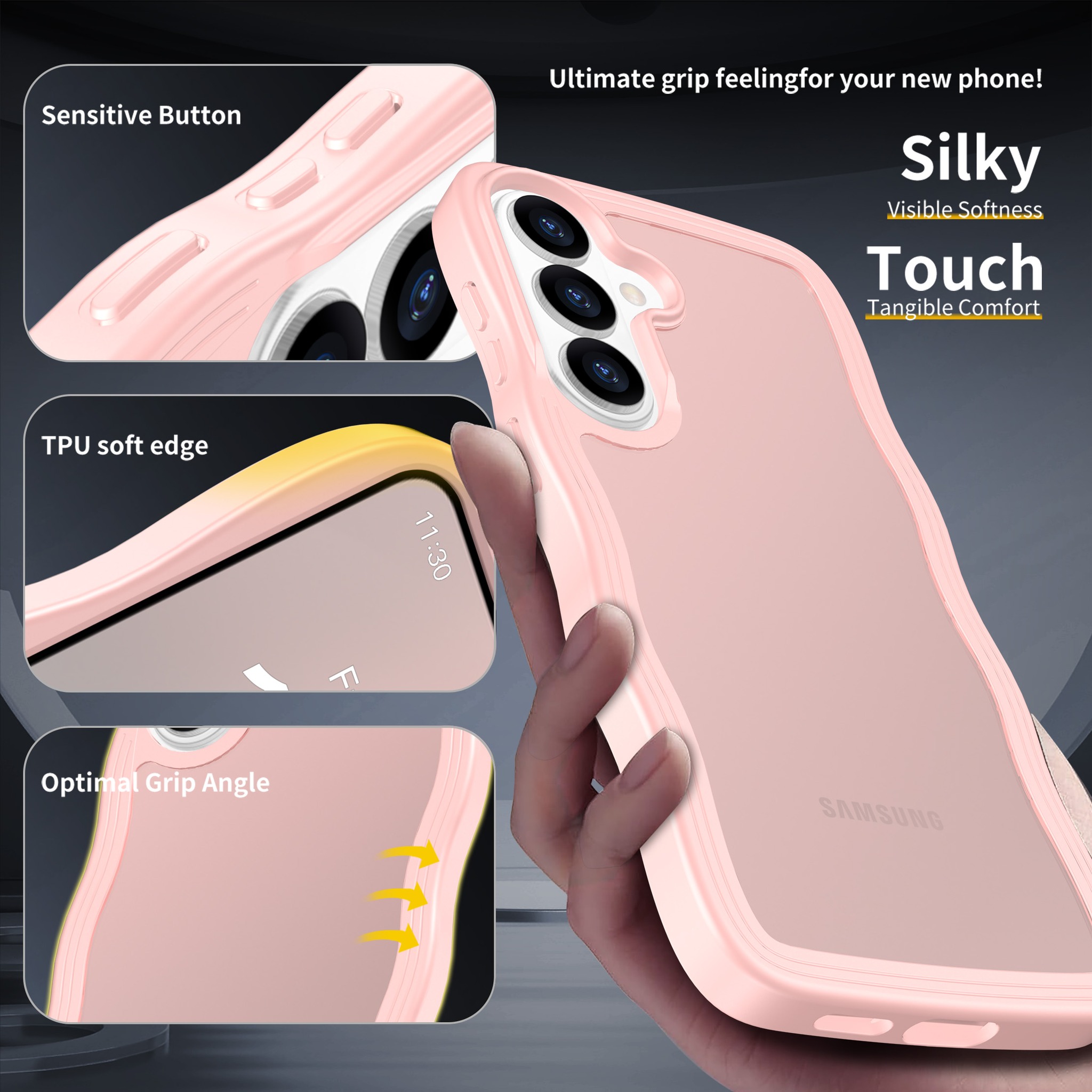 SendaFit Wavy Matte Two-in-One Case for Galaxy S26+ detail 16