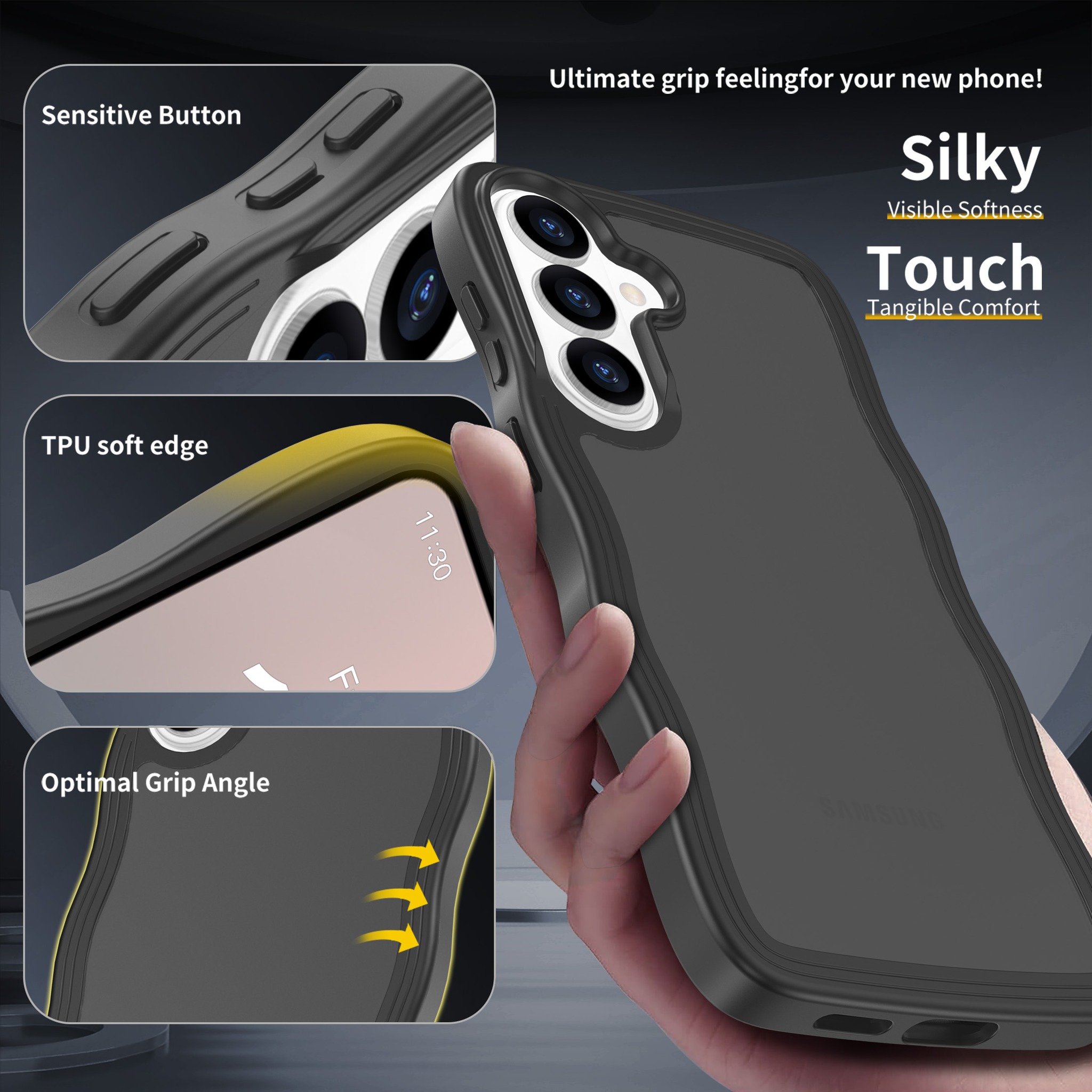 SendaFit Wavy Matte Two-in-One Case for Galaxy S26+ detail 17