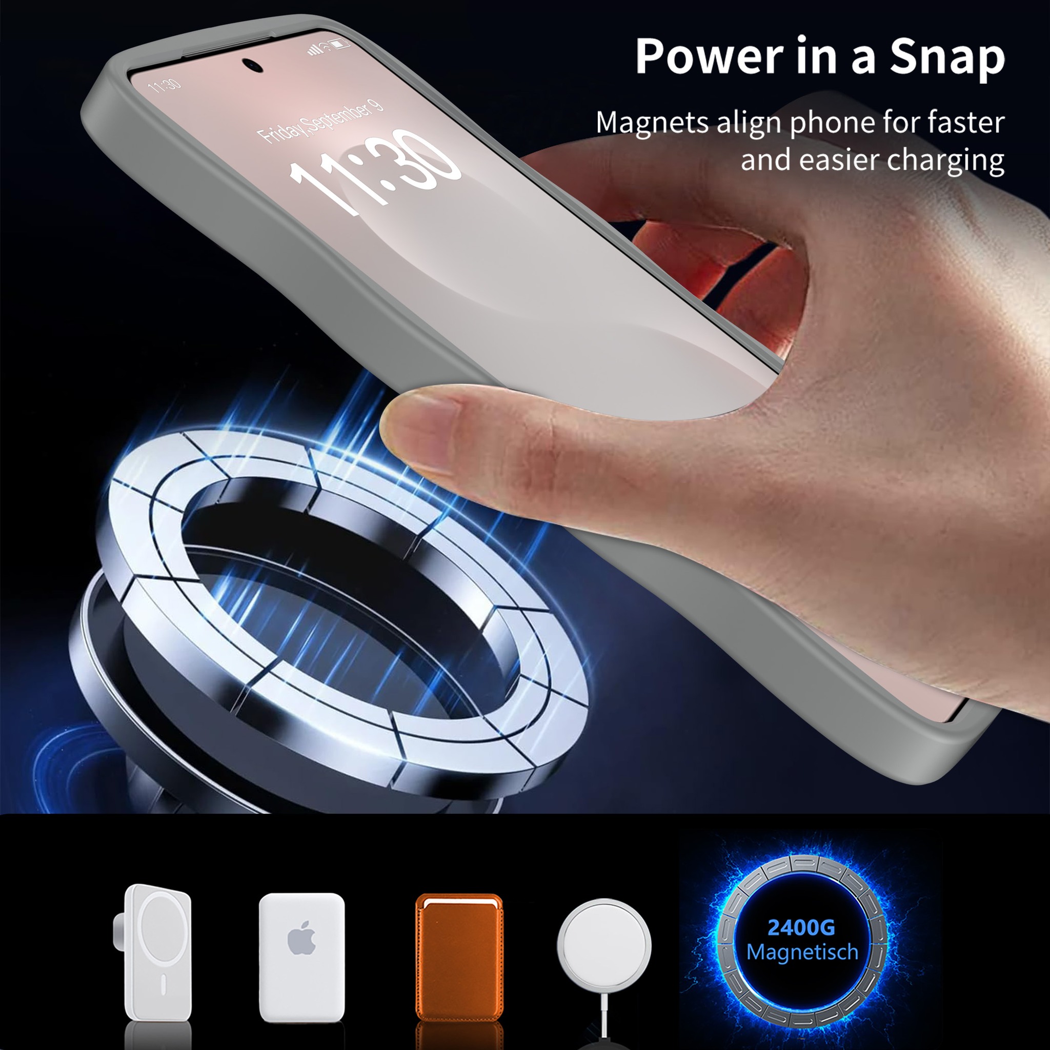 SendaFit Wavy Matte Two-in-One MagSafe Case for Galaxy S26+ detail 10
