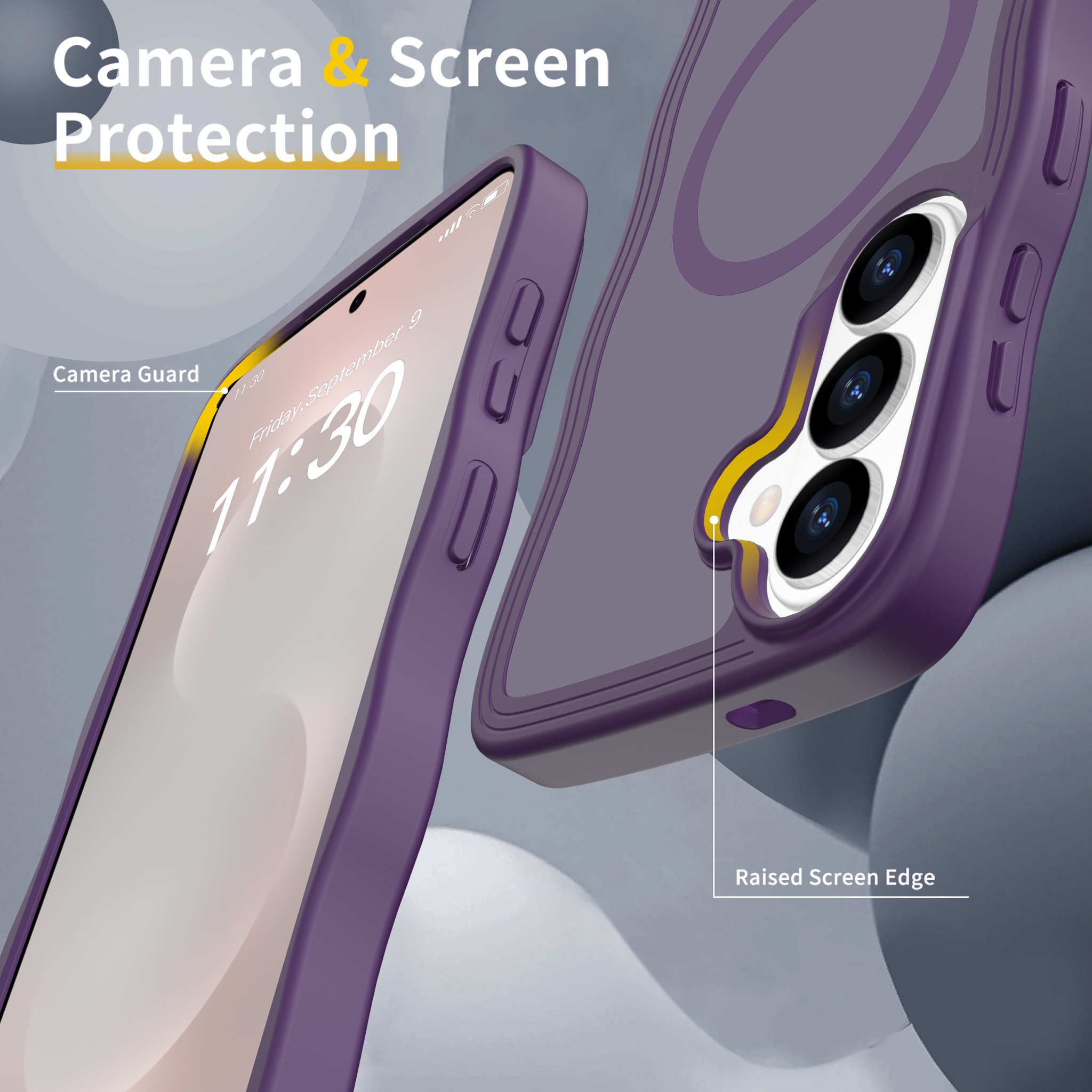 SendaFit Wavy Matte Two-in-One MagSafe Case for Galaxy S26+ detail 12