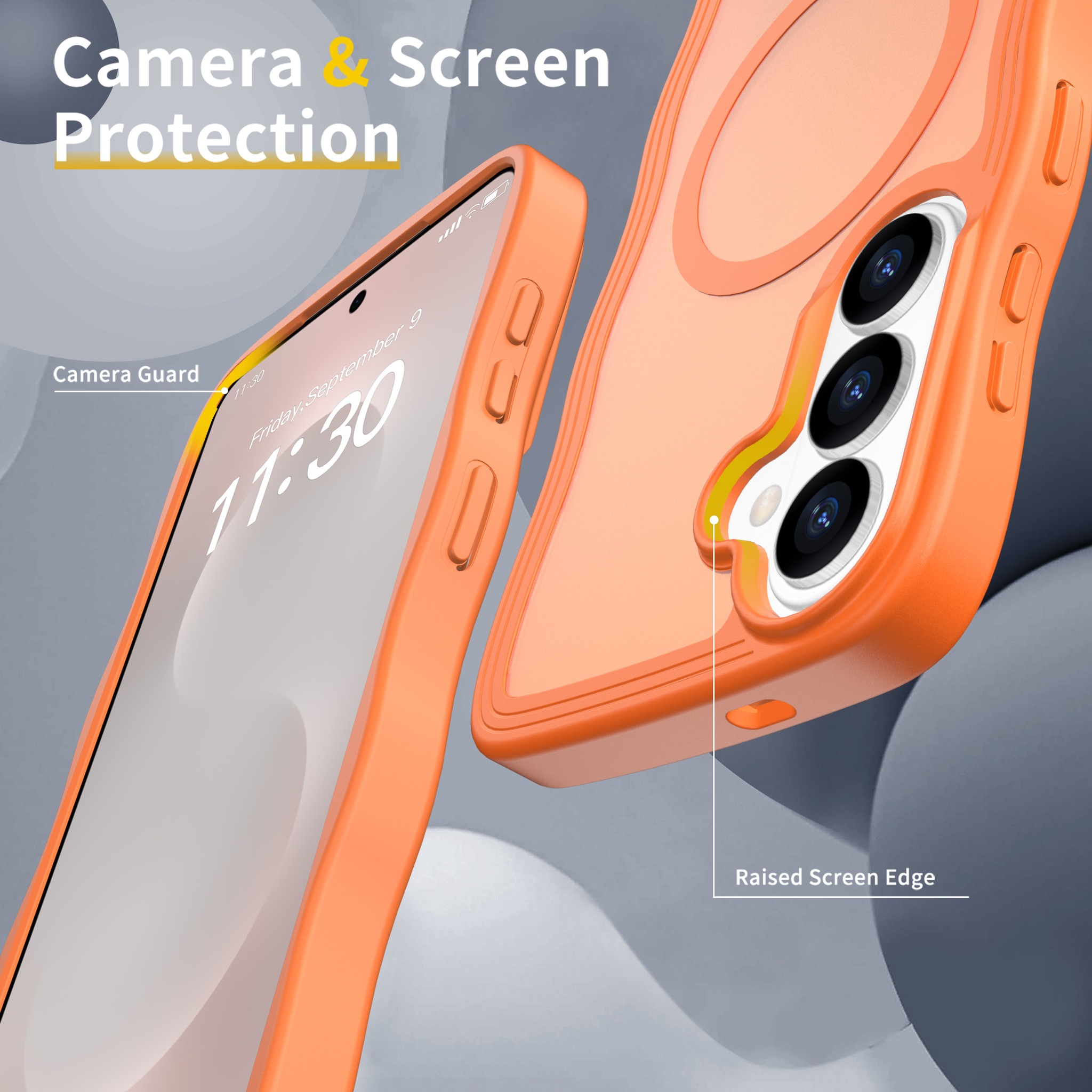 SendaFit Wavy Matte Two-in-One MagSafe Case for Galaxy S26+ detail 2