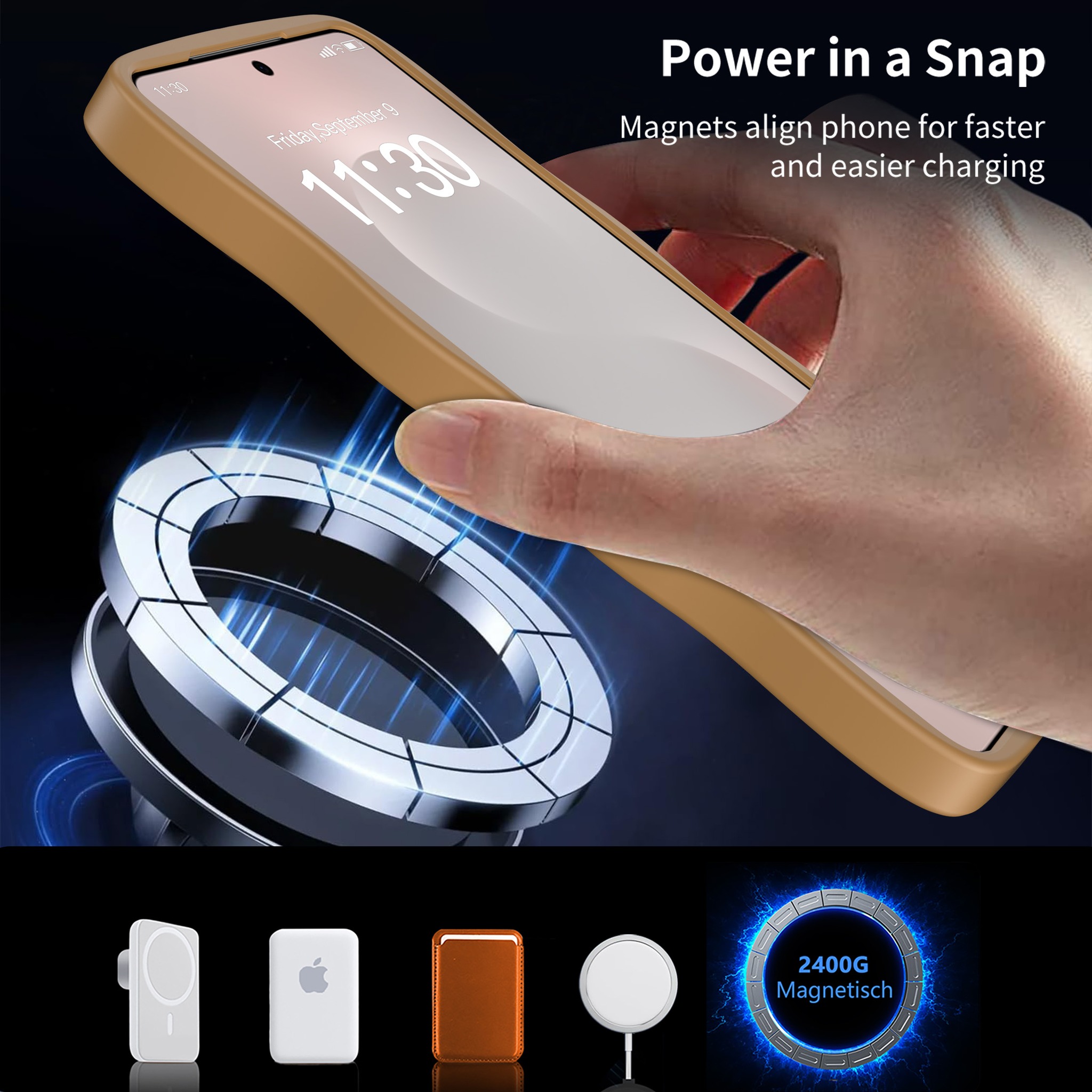 SendaFit Wavy Matte Two-in-One MagSafe Case for Galaxy S26+ detail 21