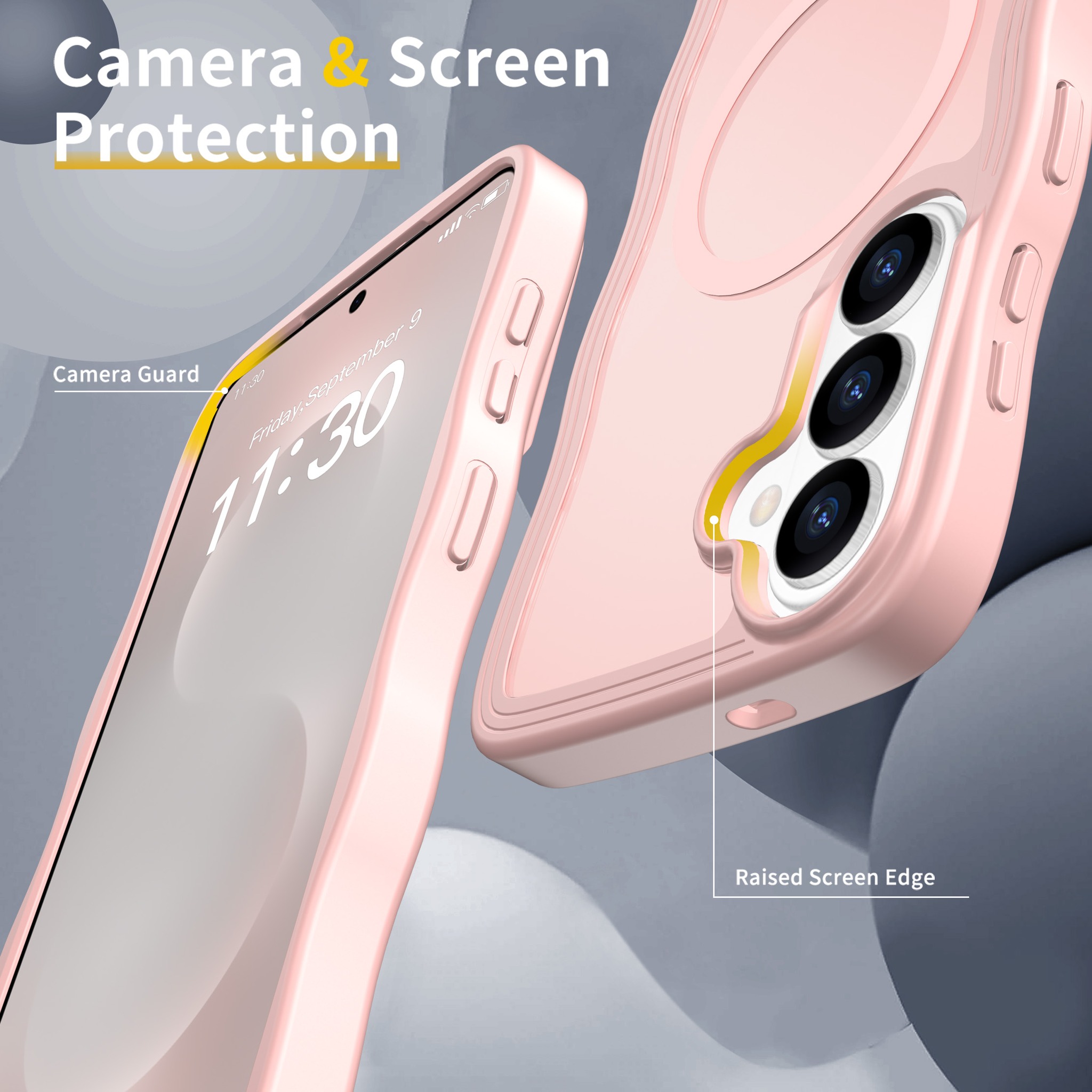 SendaFit Wavy Matte Two-in-One MagSafe Case for Galaxy S26+ detail 23