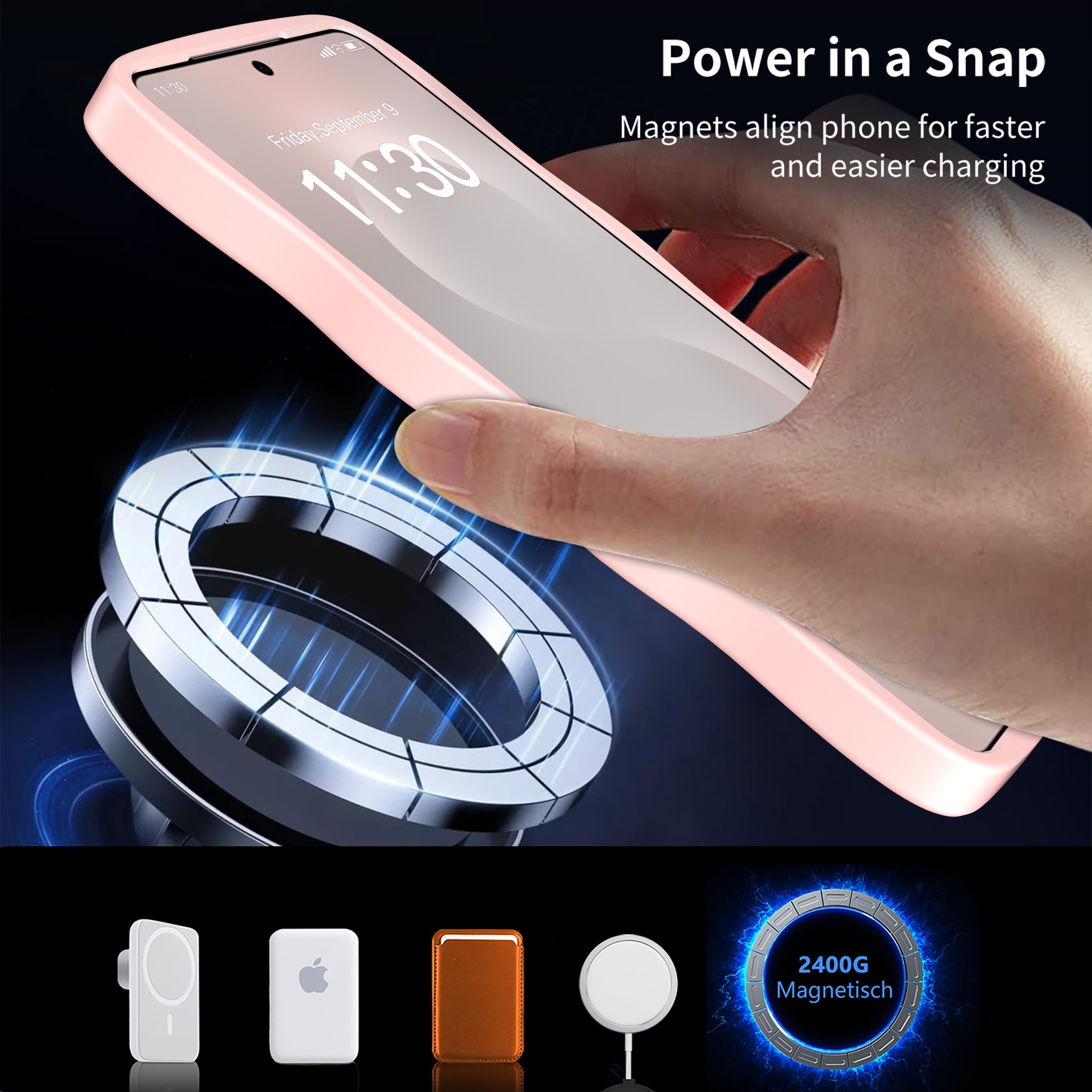 SendaFit Wavy Matte Two-in-One MagSafe Case for Galaxy S26+ detail 26