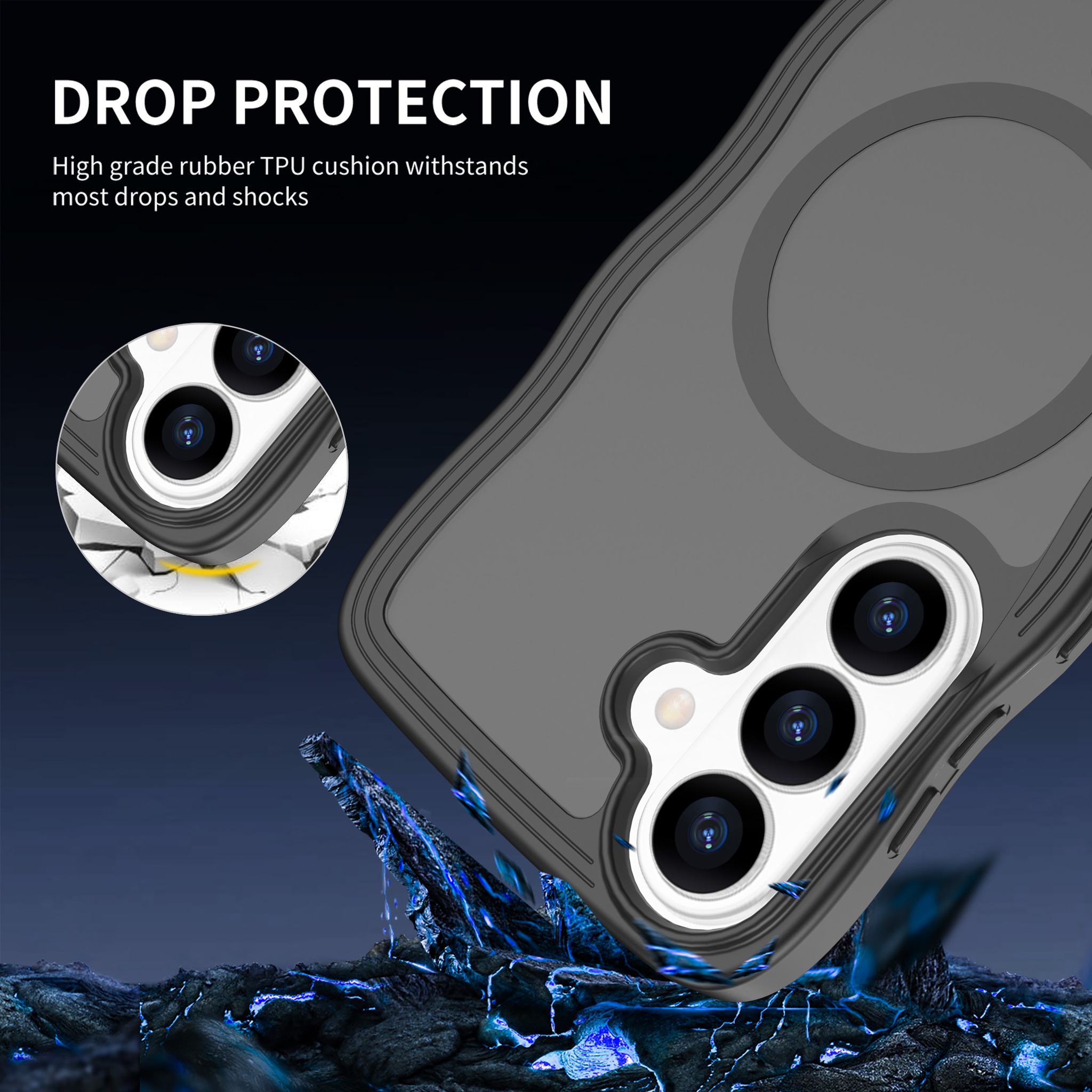 SendaFit Wavy Matte Two-in-One MagSafe Case for Galaxy S26+ detail 28