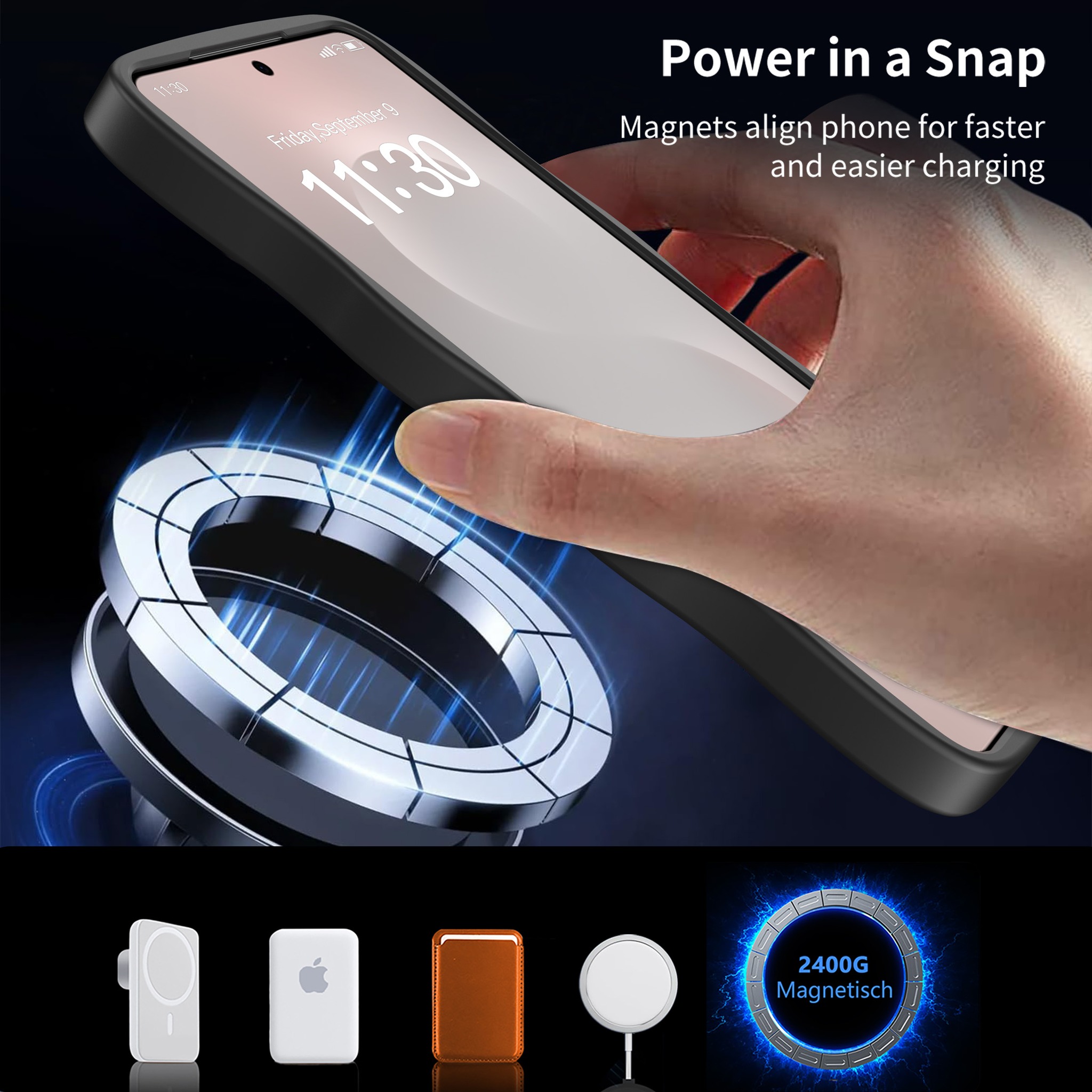 SendaFit Wavy Matte Two-in-One MagSafe Case for Galaxy S26+ detail 30