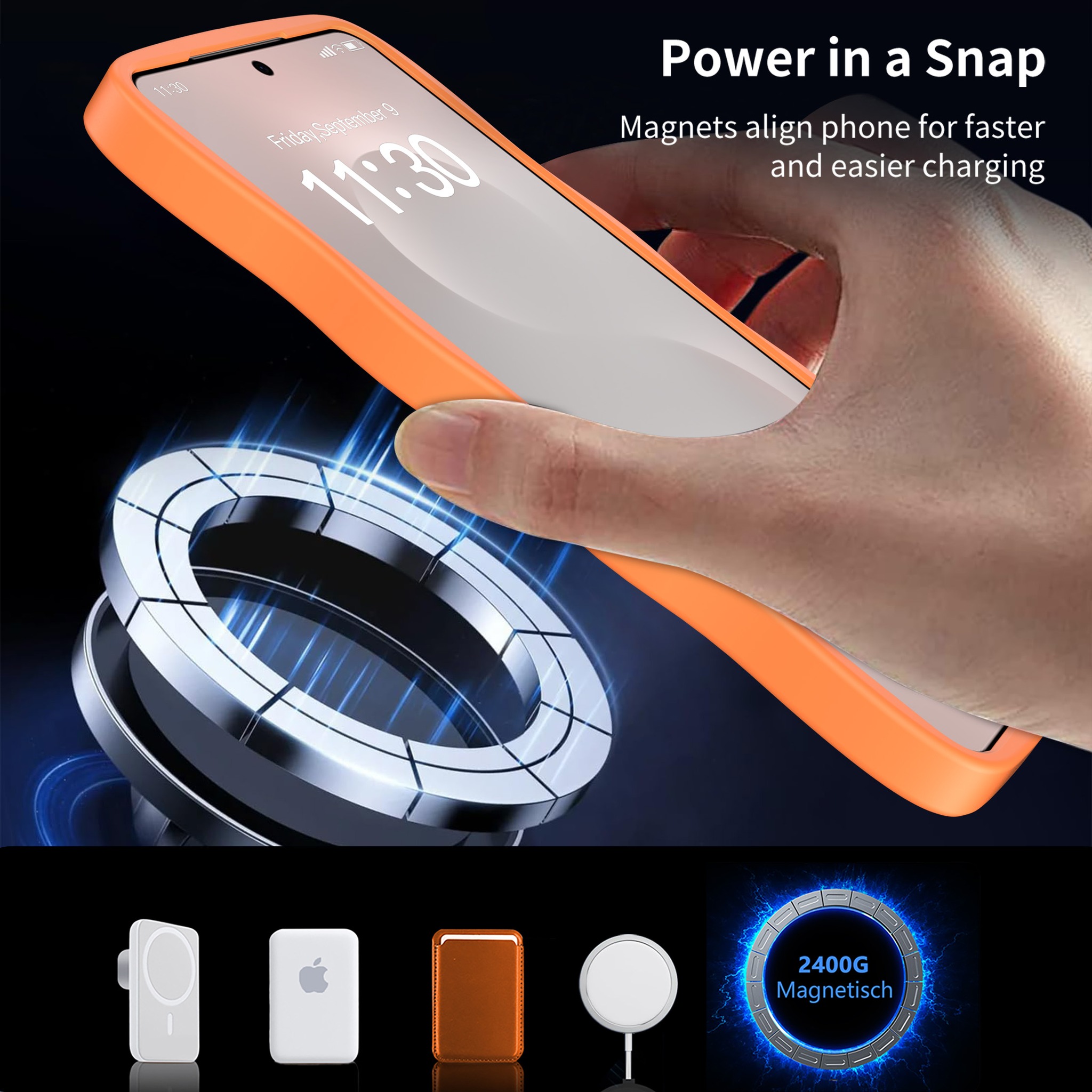 SendaFit Wavy Matte Two-in-One MagSafe Case for Galaxy S26+ detail 5