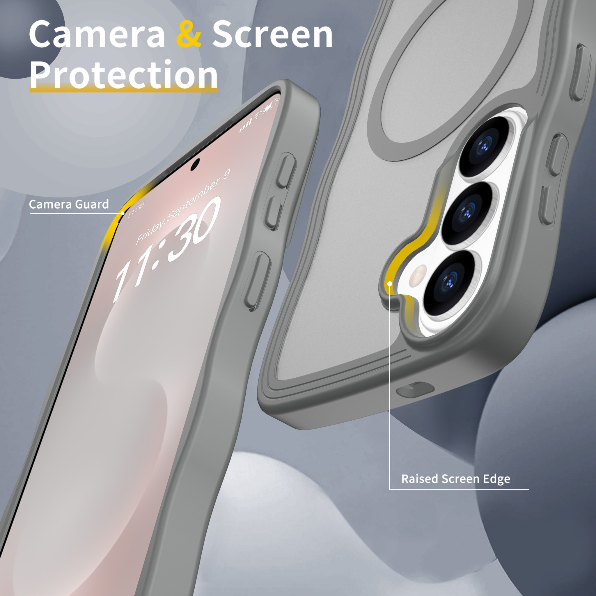 SendaFit Wavy Matte Two-in-One MagSafe Case for Galaxy S26+ detail 7