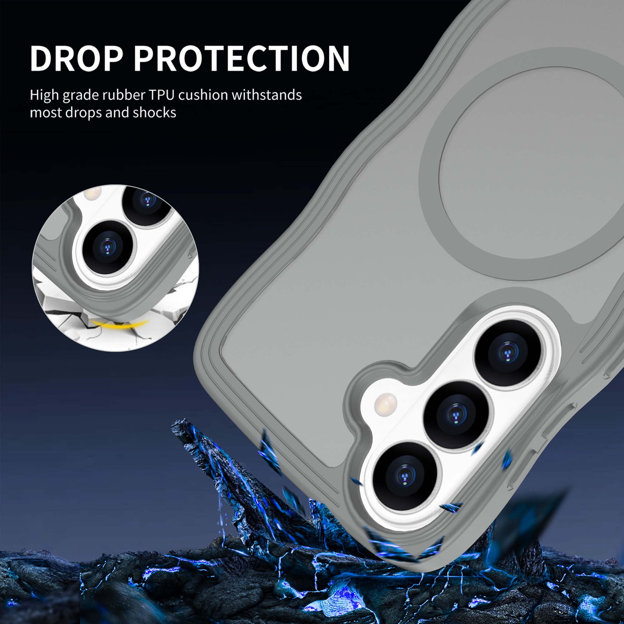 SendaFit Wavy Matte Two-in-One MagSafe Case for Galaxy S26+ detail 8