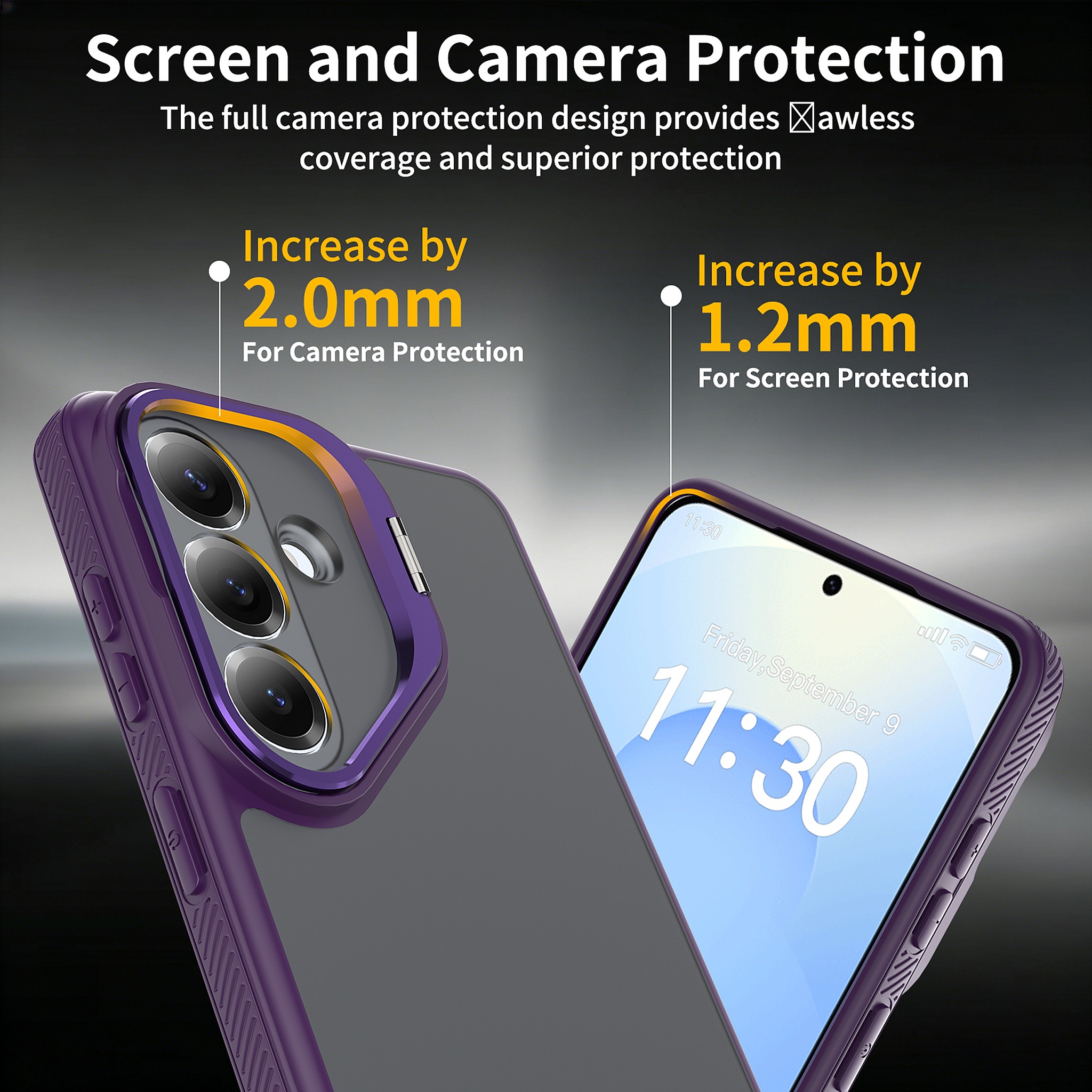 SendaFit Precise-Cutout Camera Stand Case for Galaxy S26+ detail 10