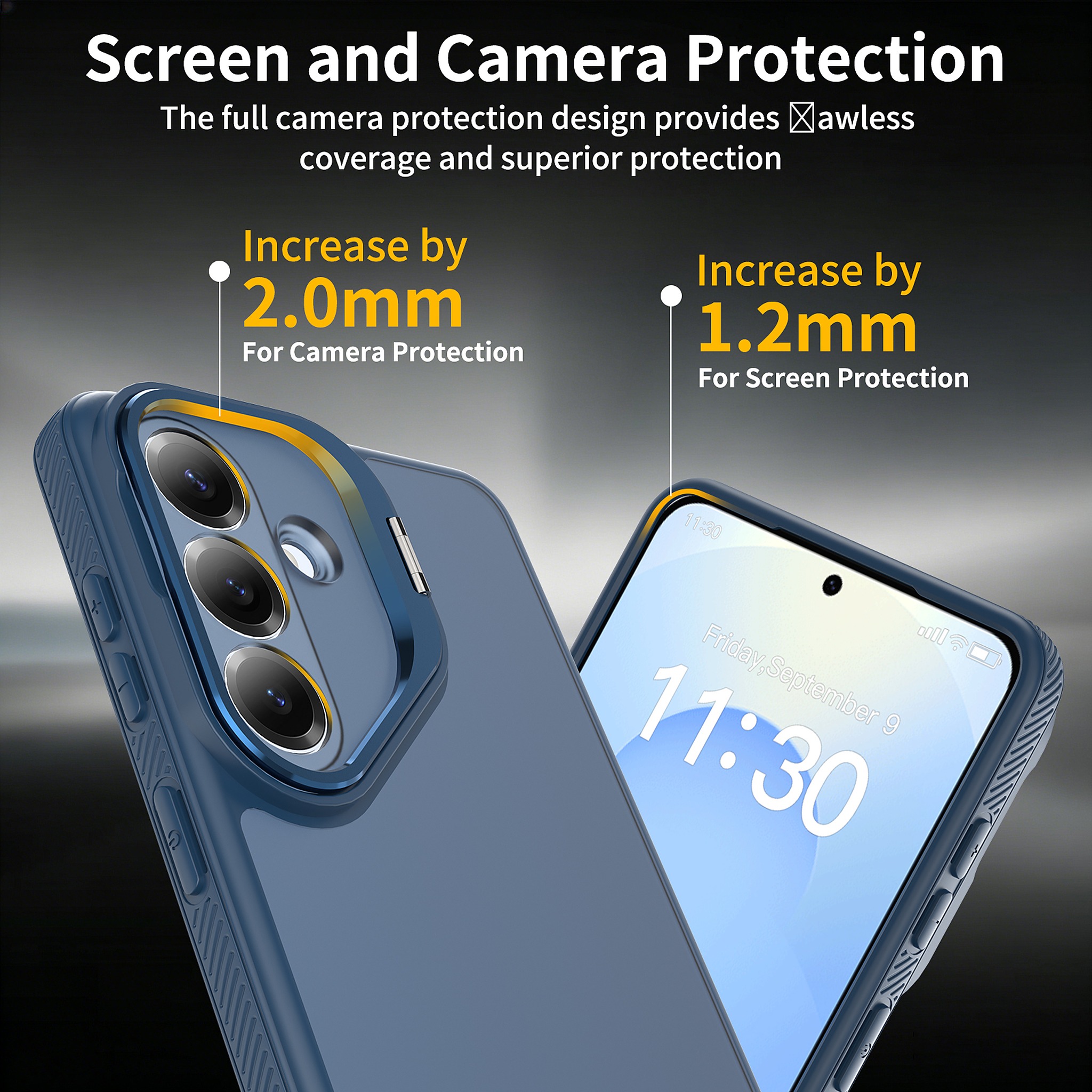 SendaFit Precise-Cutout Camera Stand Case for Galaxy S26+ detail 18