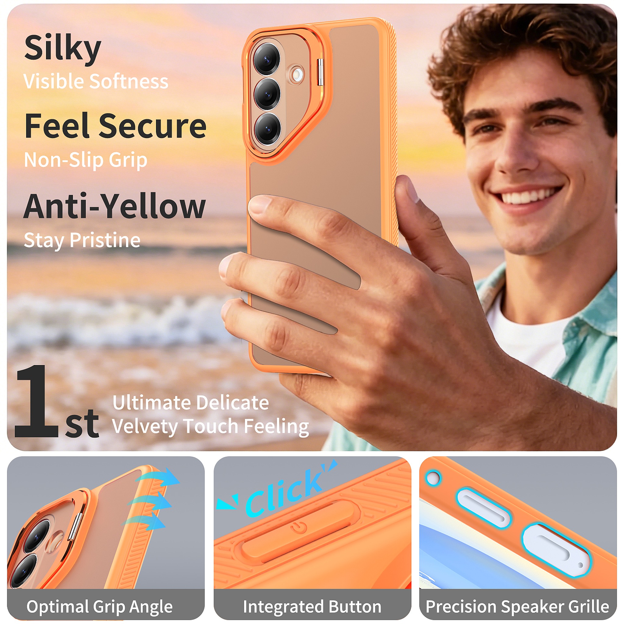 SendaFit Precise-Cutout Camera Stand Case for Galaxy S26+ detail 7