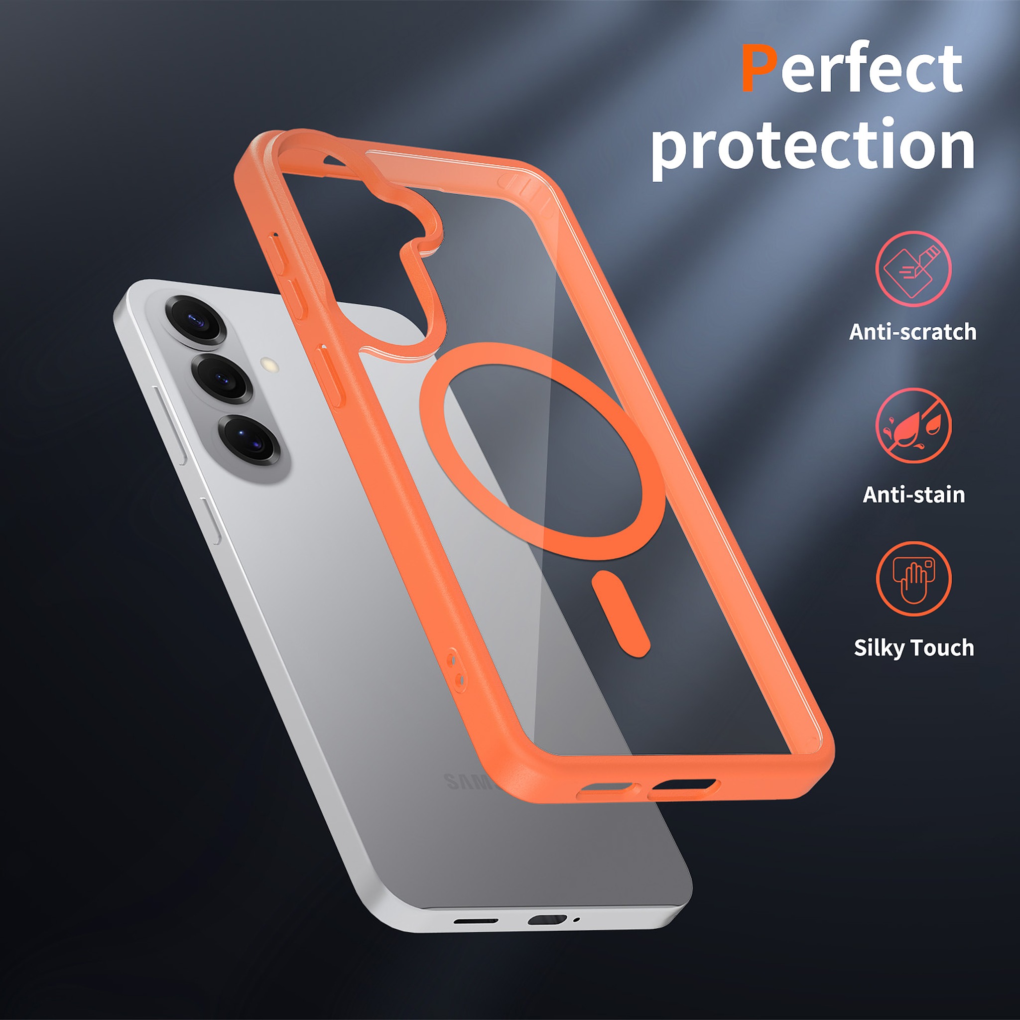 SendaFit Clear Two-in-One MagSafe Case for Galaxy S26+ detail 1