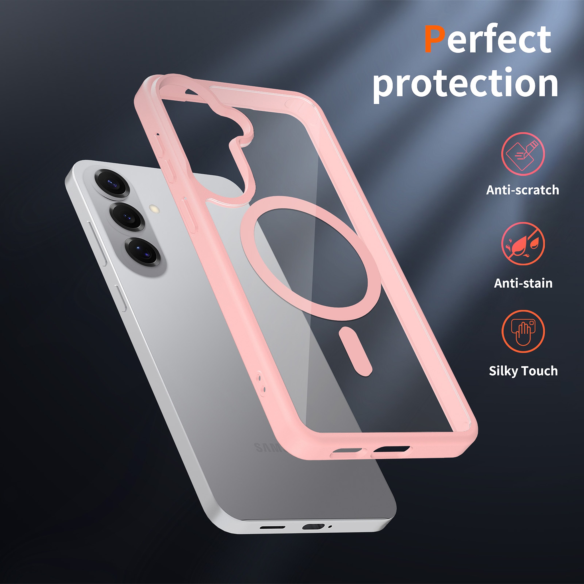 SendaFit Clear Two-in-One MagSafe Case for Galaxy S26+ detail 10