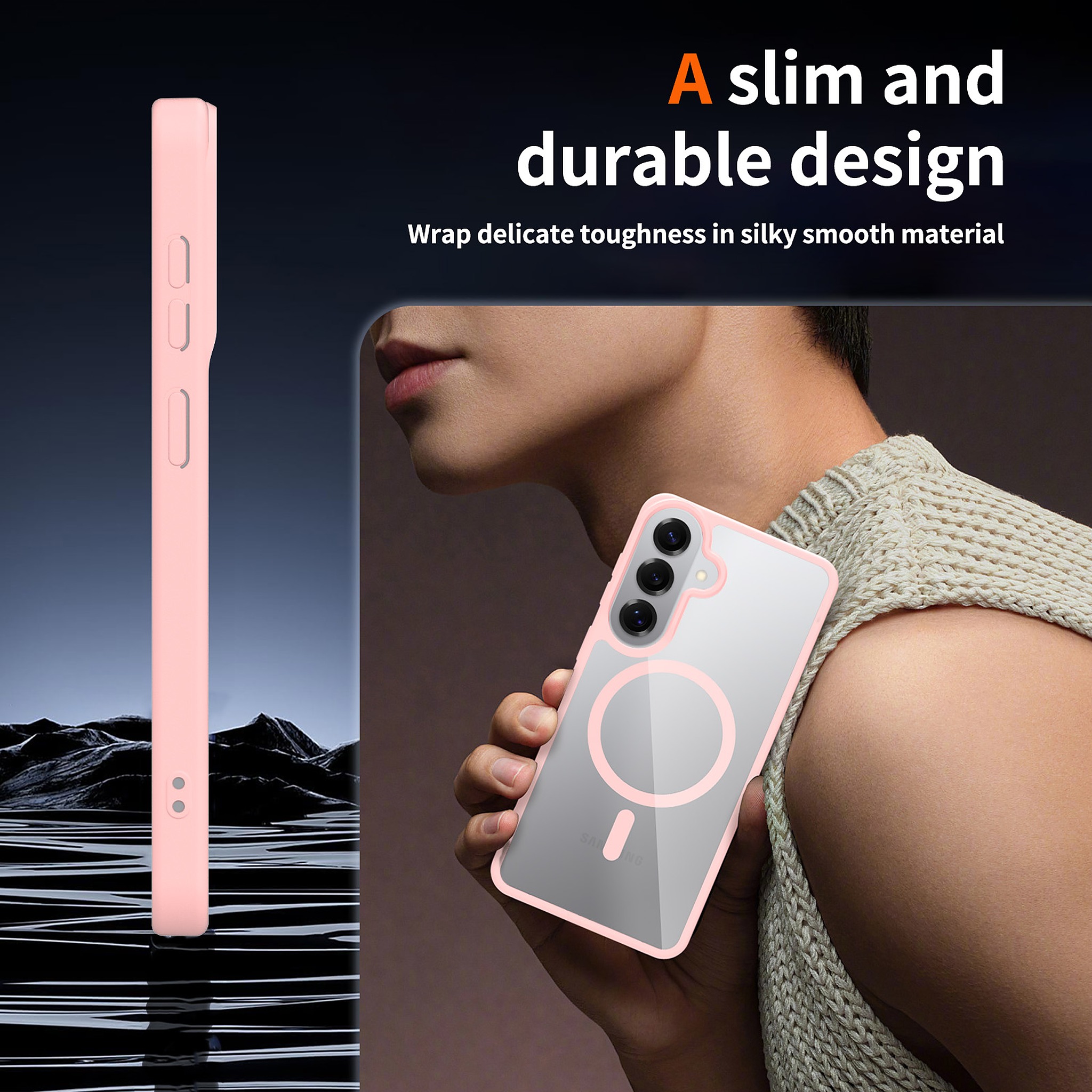 SendaFit Clear Two-in-One MagSafe Case for Galaxy S26+ detail 11