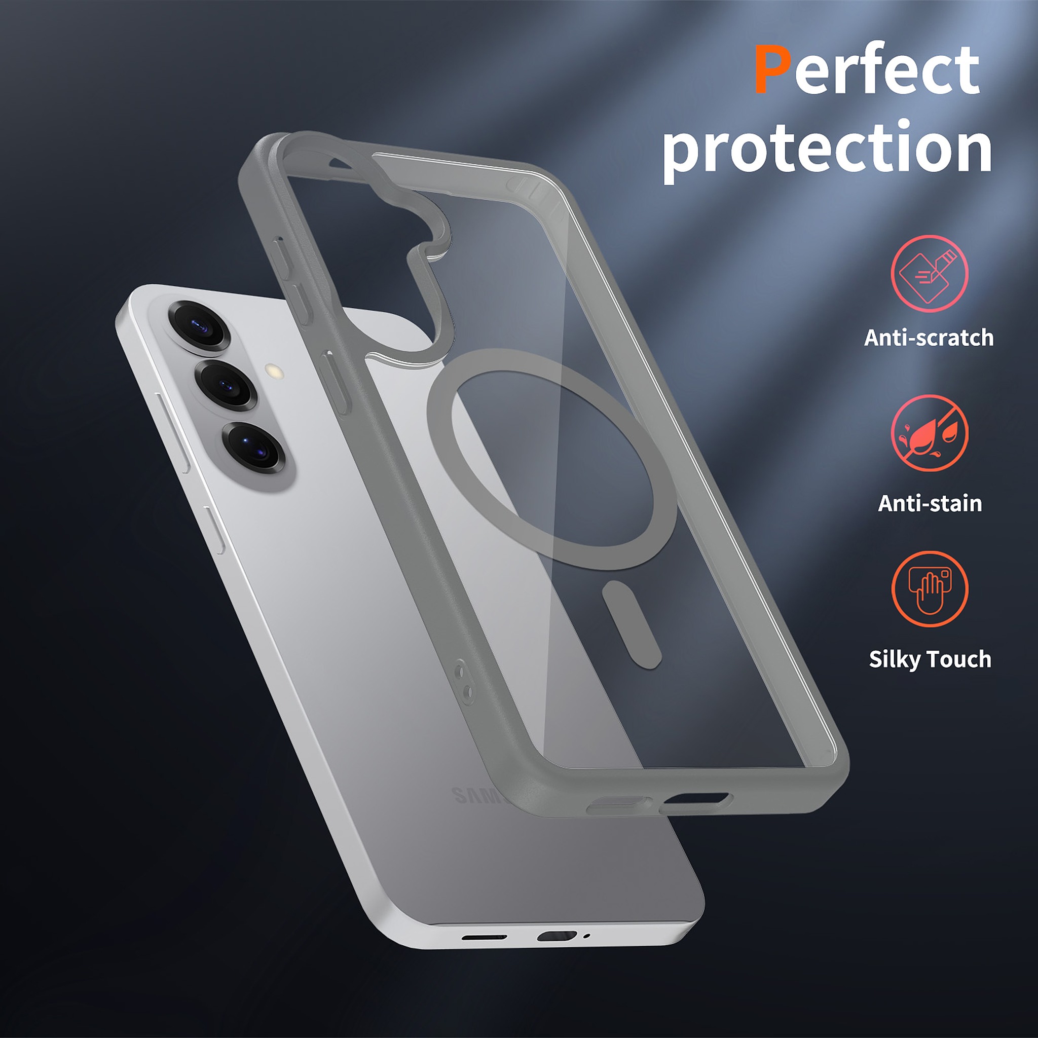 SendaFit Clear Two-in-One MagSafe Case for Galaxy S26+ detail 14