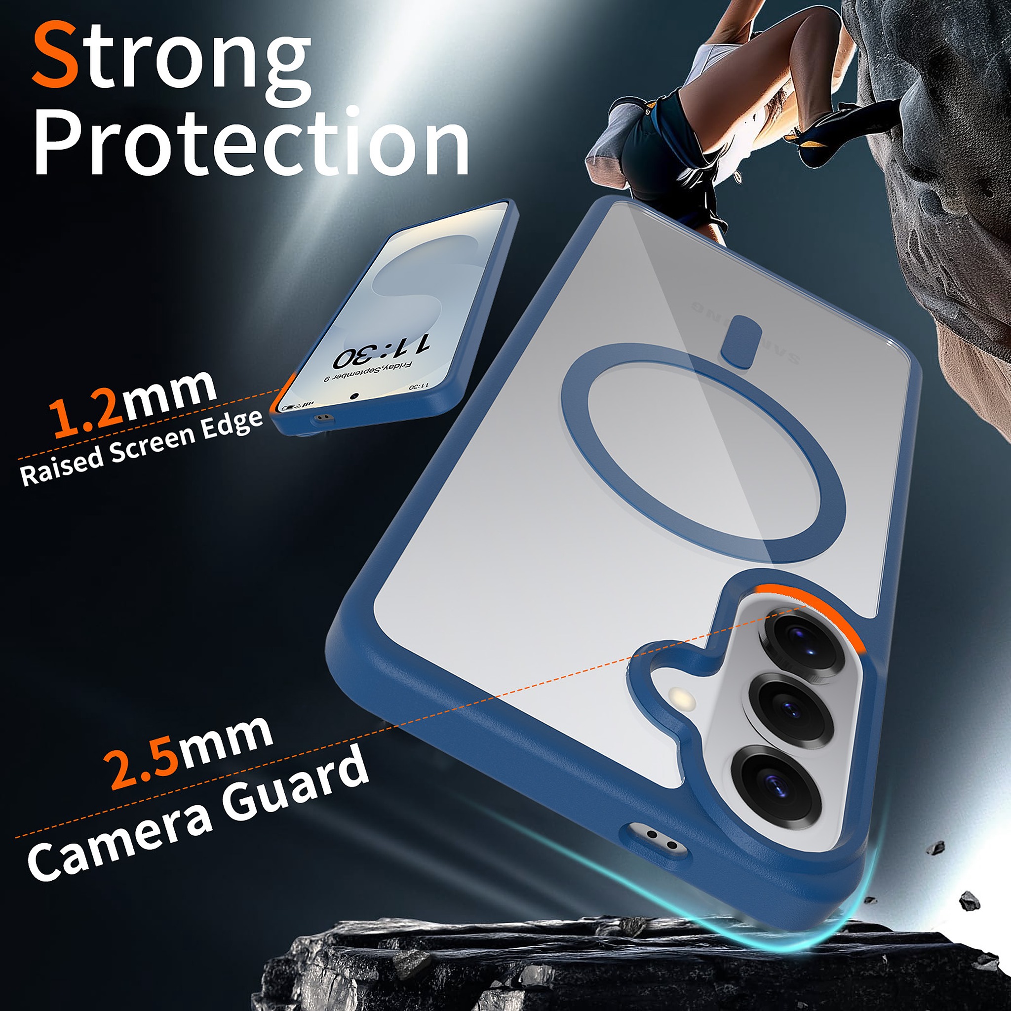 SendaFit Clear Two-in-One MagSafe Case for Galaxy S26+ detail 17