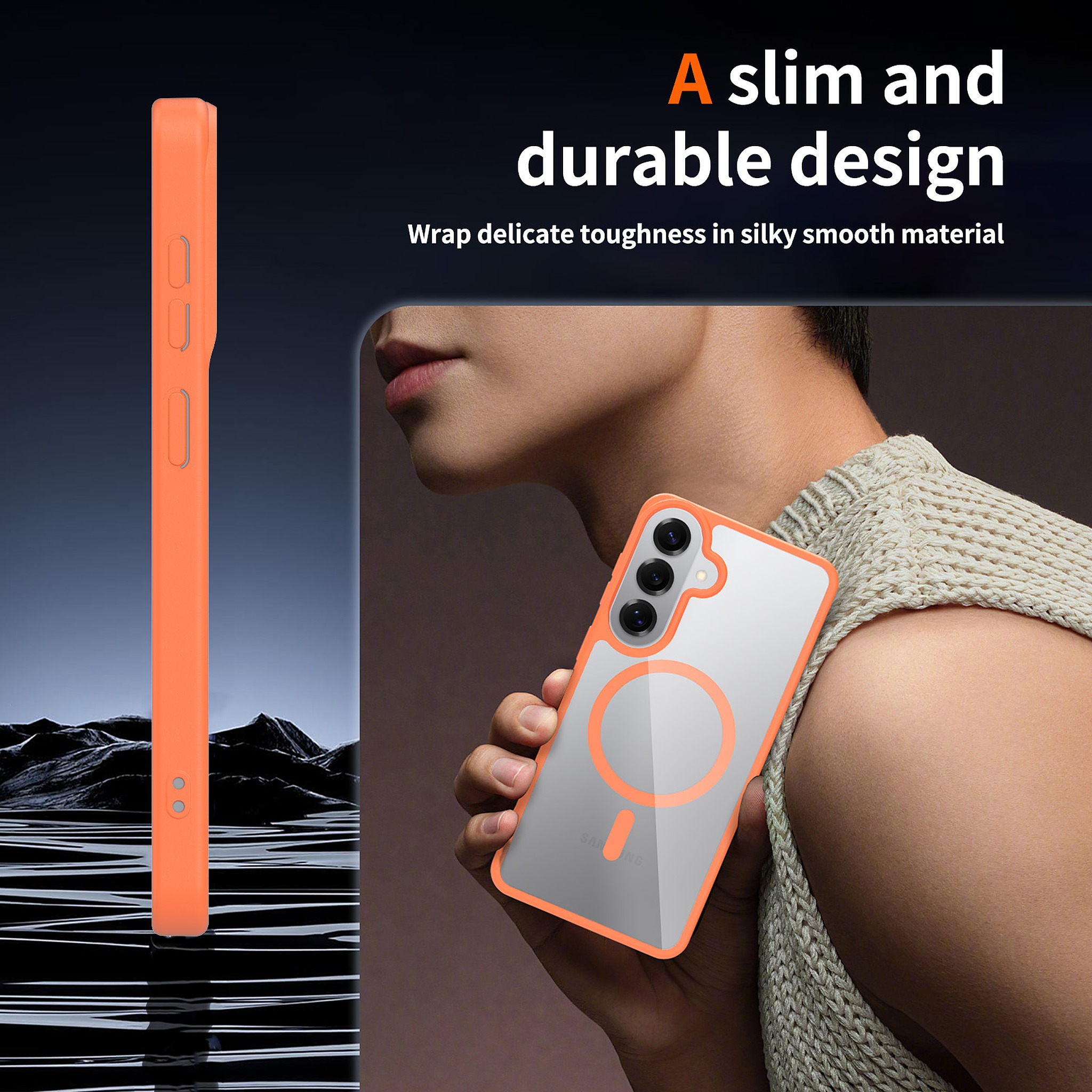 SendaFit Clear Two-in-One MagSafe Case for Galaxy S26+ detail 2