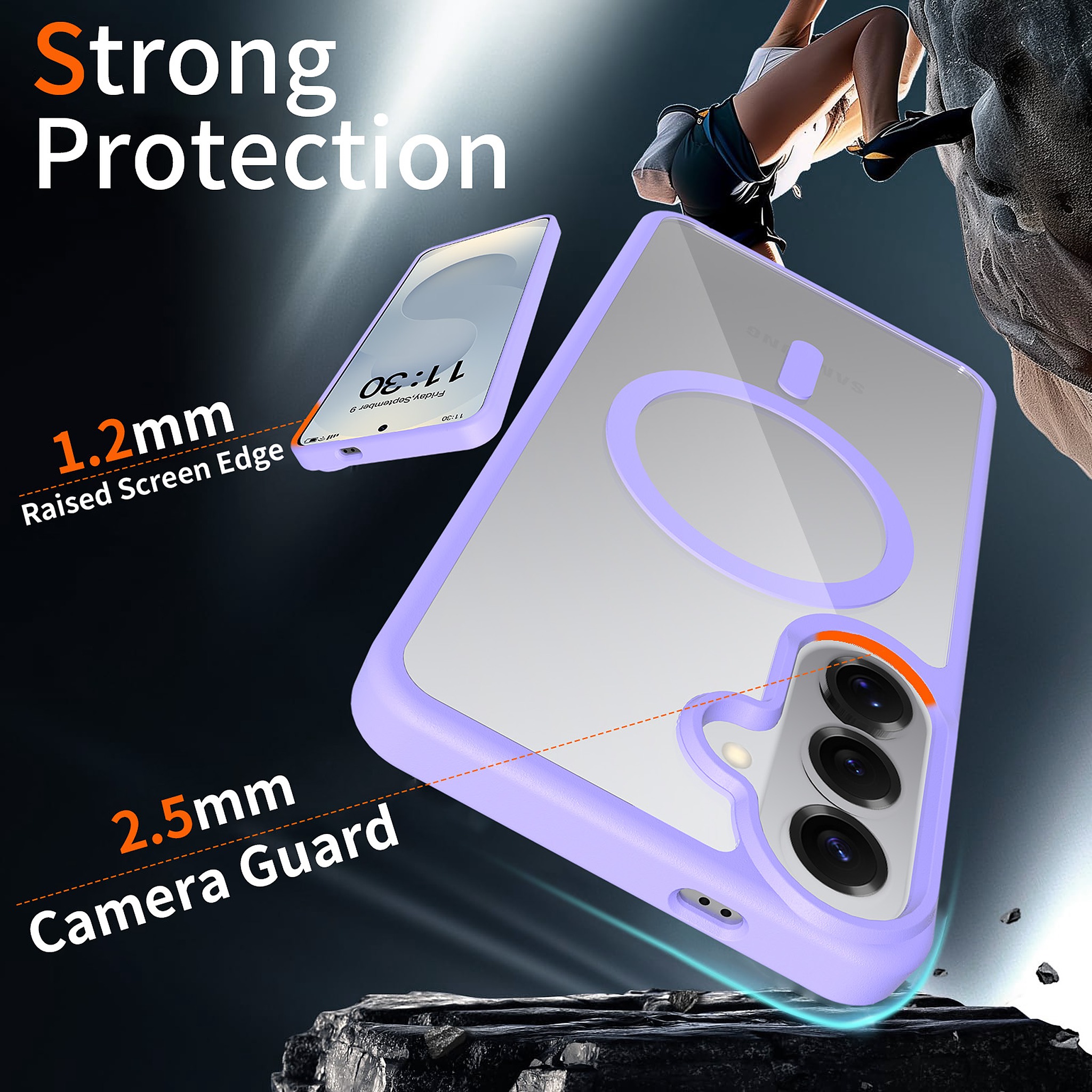 SendaFit Clear Two-in-One MagSafe Case for Galaxy S26+ detail 21