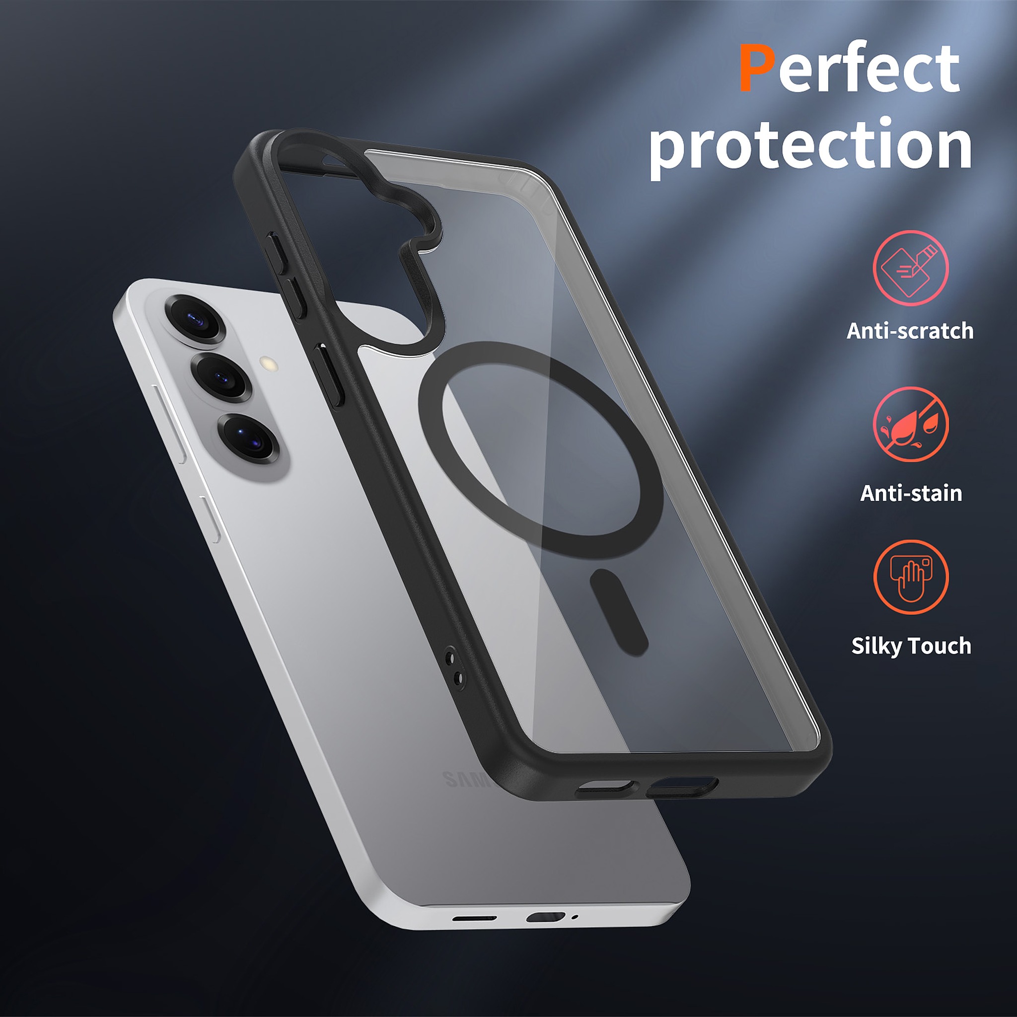 SendaFit Clear Two-in-One MagSafe Case for Galaxy S26+ detail 23