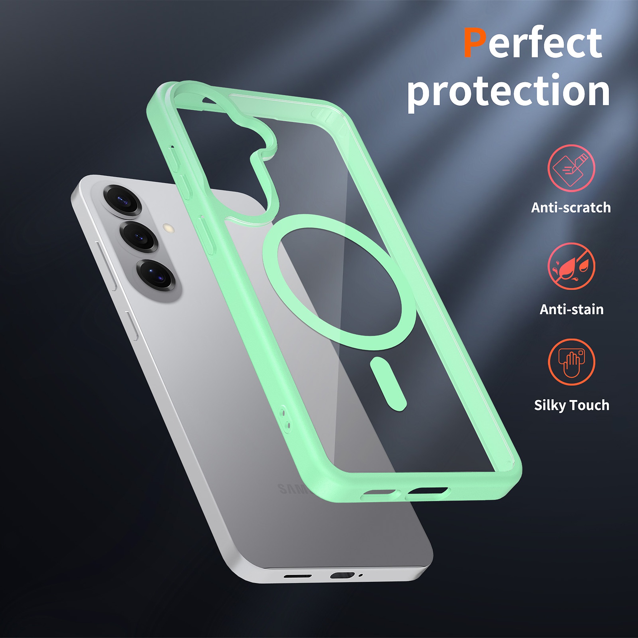 SendaFit Clear Two-in-One MagSafe Case for Galaxy S26+ detail 28