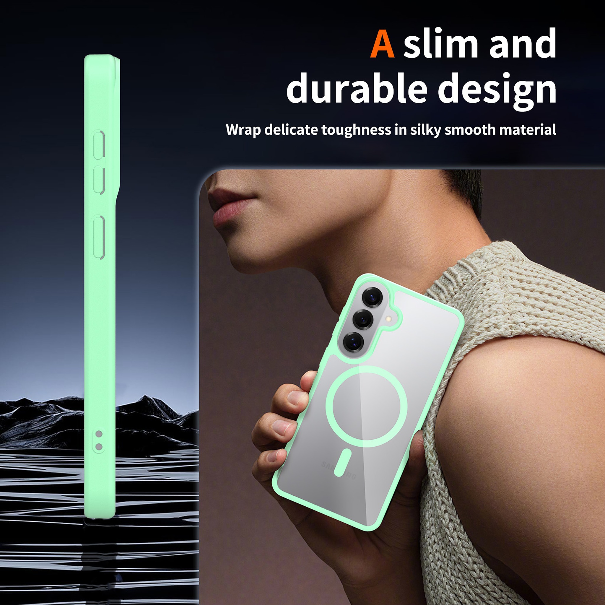 SendaFit Clear Two-in-One MagSafe Case for Galaxy S26+ detail 29