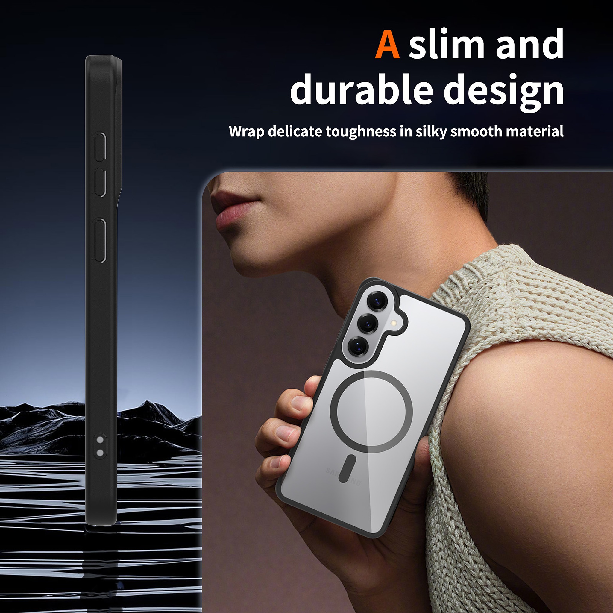 SendaFit Clear Two-in-One MagSafe Case for Galaxy S26+ detail 30